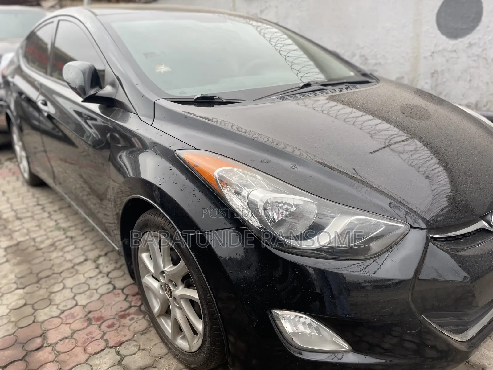 Hyundai Elantra Limited Sedan FWD (1.8L 4cyl 6A) 2013 Black