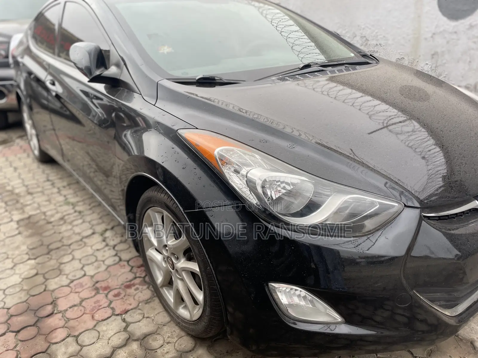 Hyundai Elantra Limited Sedan FWD (1.8L 4cyl 6A) 2013 Black