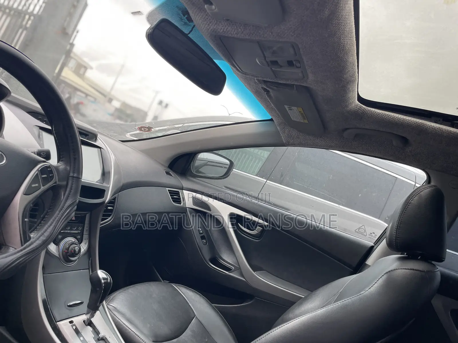Hyundai Elantra Limited Sedan FWD (1.8L 4cyl 6A) 2013 Black
