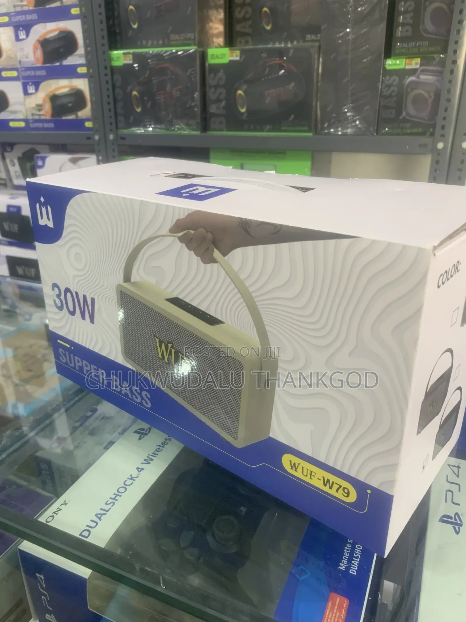 WUF-W79 Is a Portable Wireless Bluetooth Speaker That Delivers a 30W