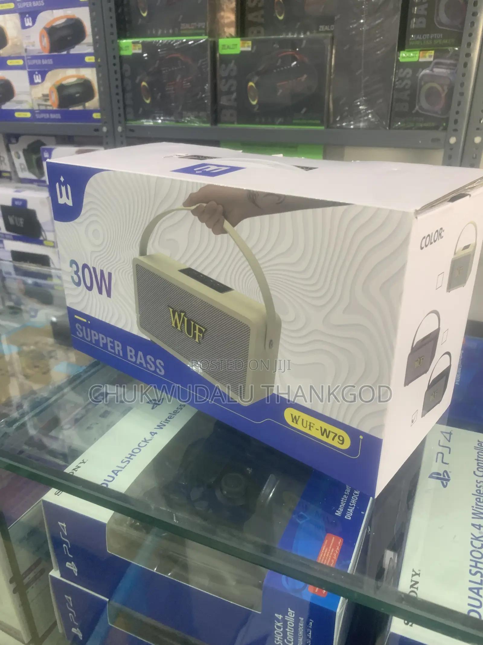 WUF-W79 Is a Portable Wireless Bluetooth Speaker That Delivers a 30W