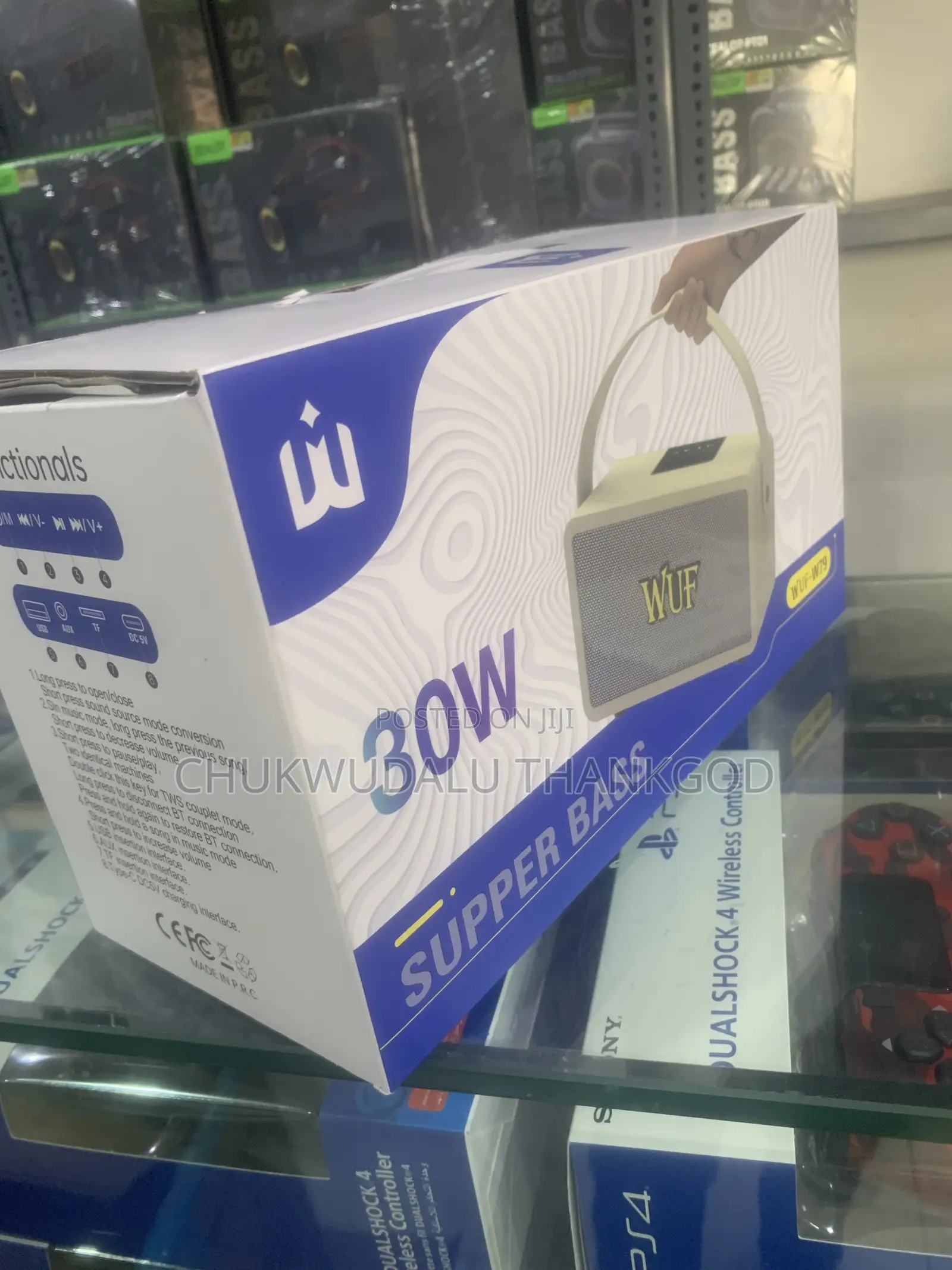 WUF-W79 Is a Portable Wireless Bluetooth Speaker That Delivers a 30W