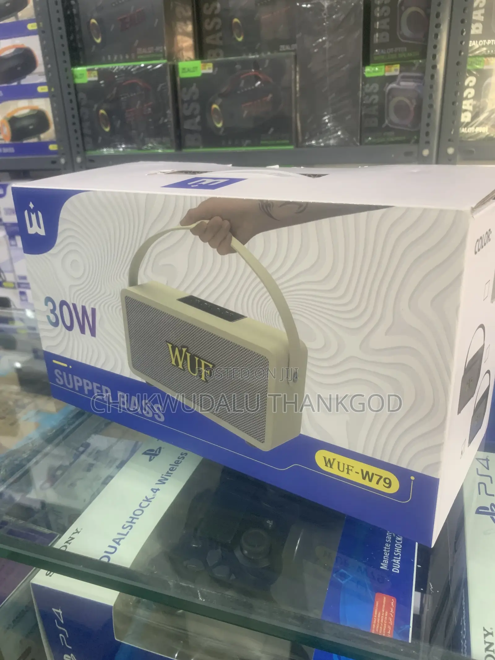 WUF-W79 Is a Portable Wireless Bluetooth Speaker That Delivers a 30W