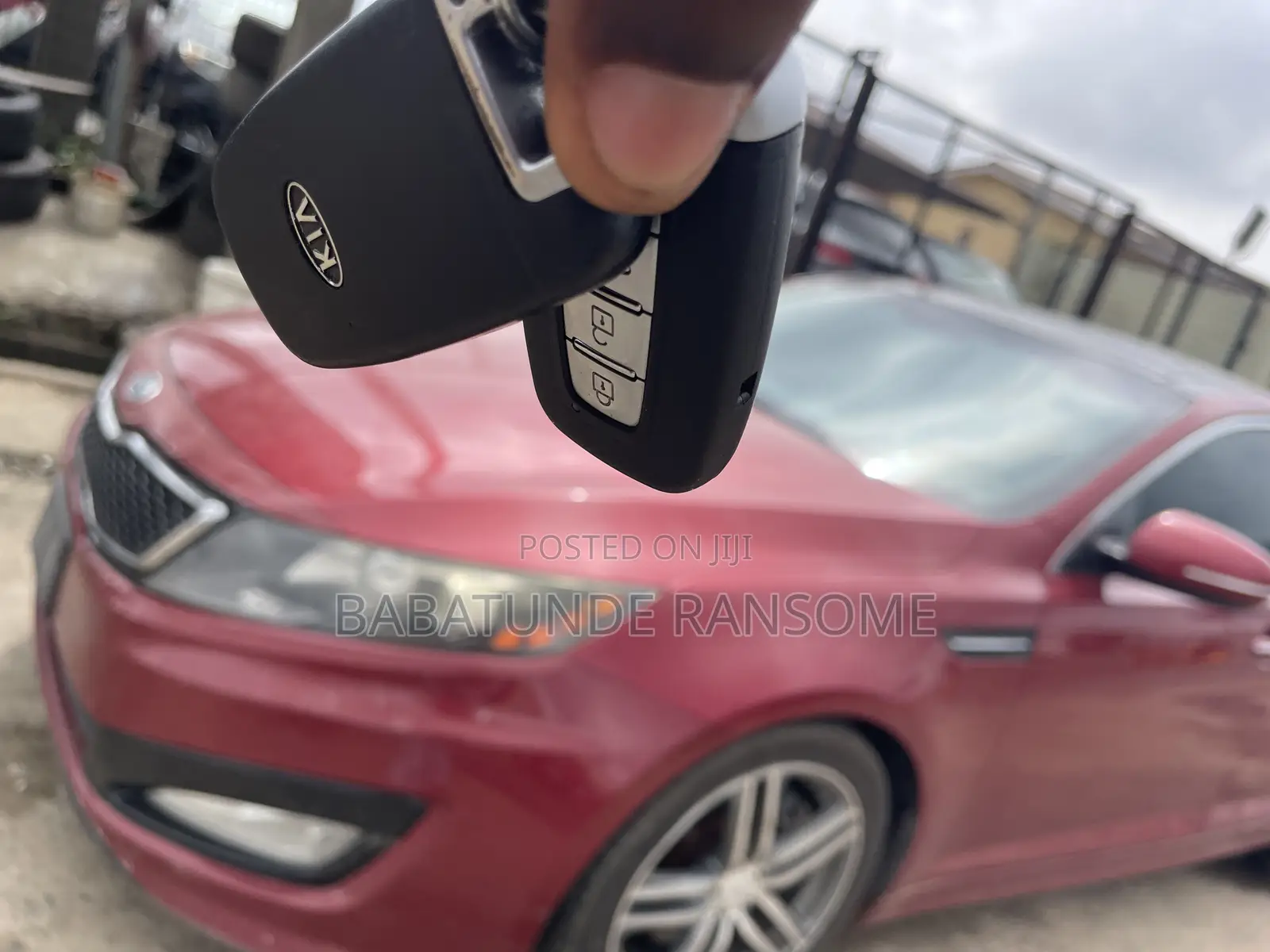 Kia Optima 2013 Red