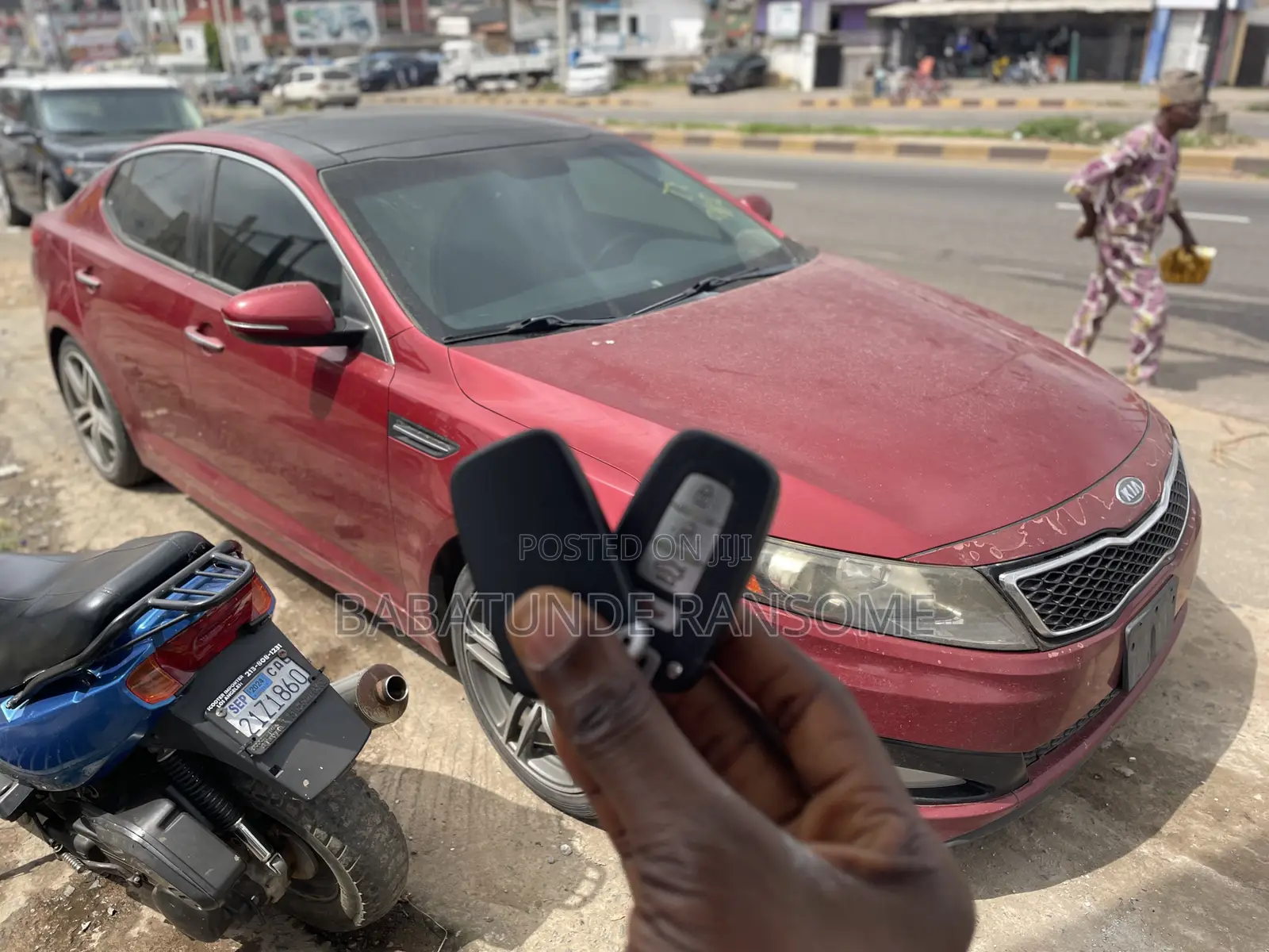 Kia Optima 2013 Red