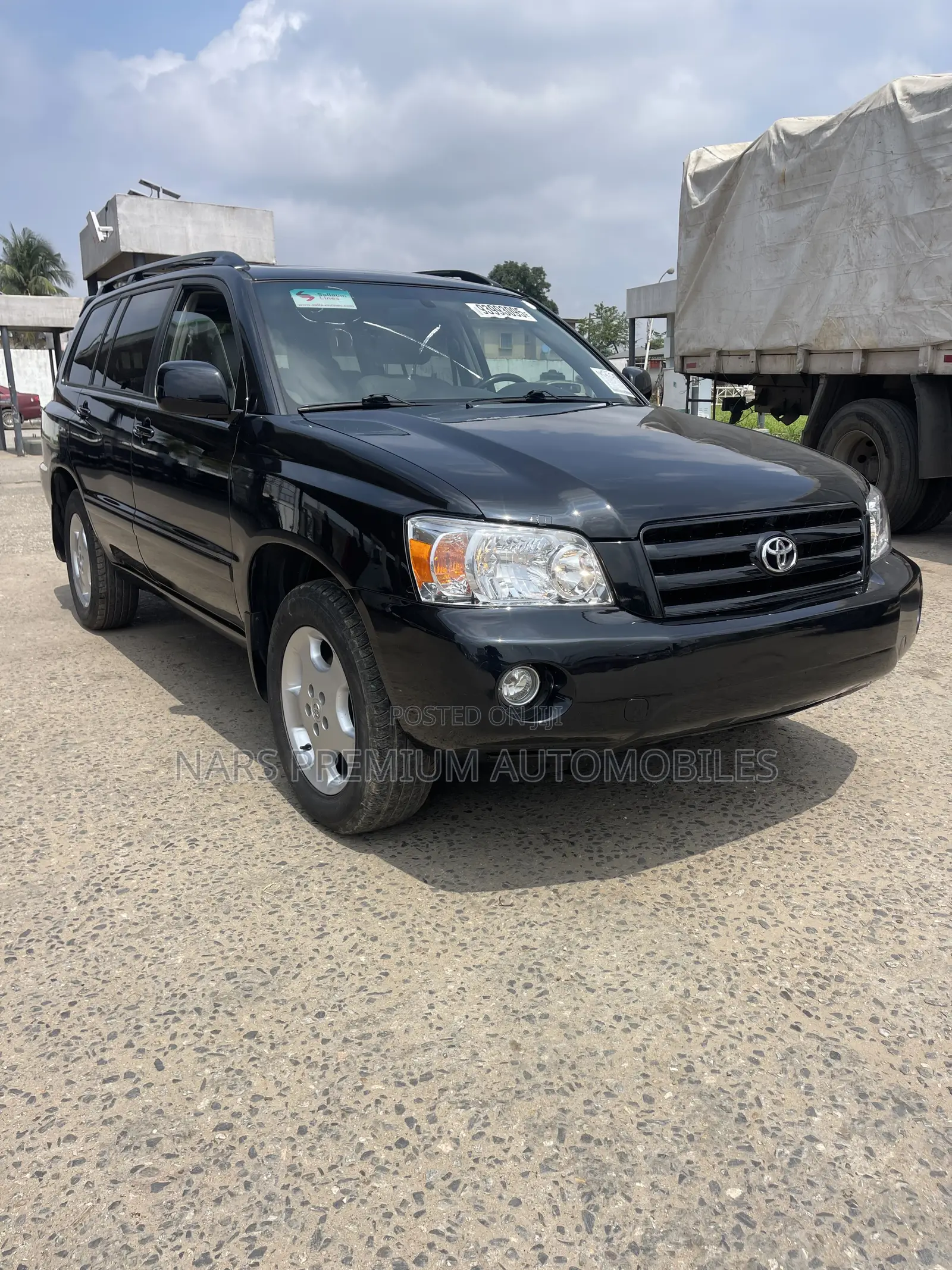 Toyota Highlander Limited V6 4x4 2004 Black