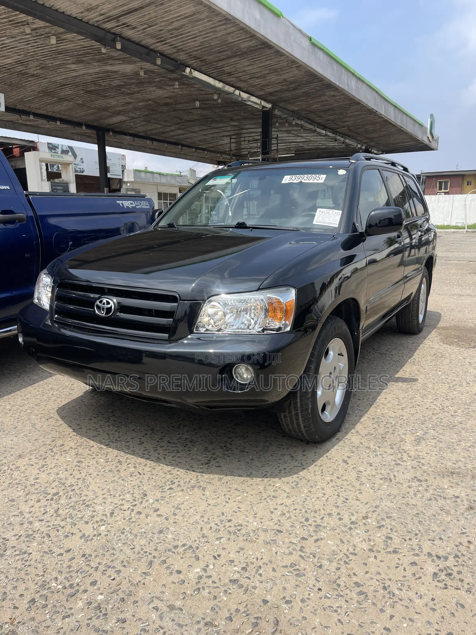 Toyota Highlander Limited V6 4x4 2004 Black