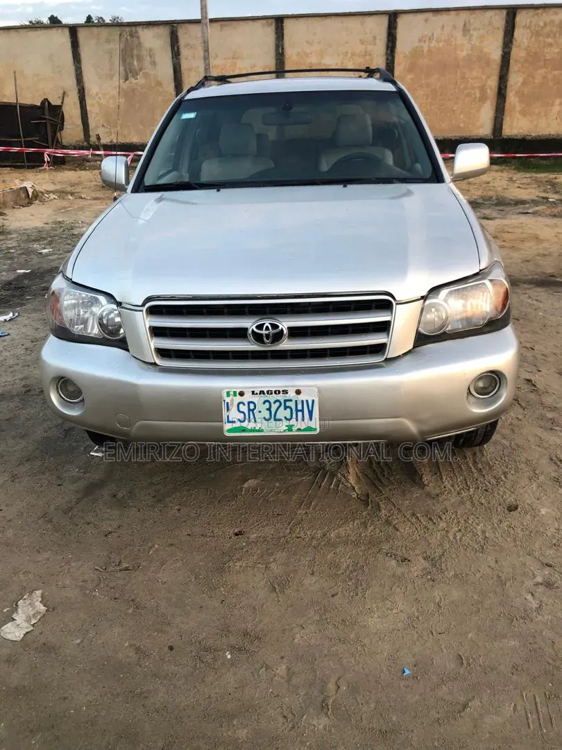 Toyota Highlander 2007 Silver