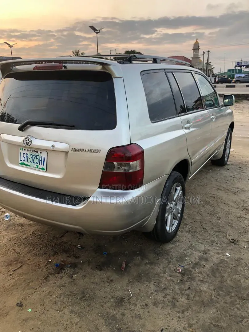 Toyota Highlander 2007 Silver
