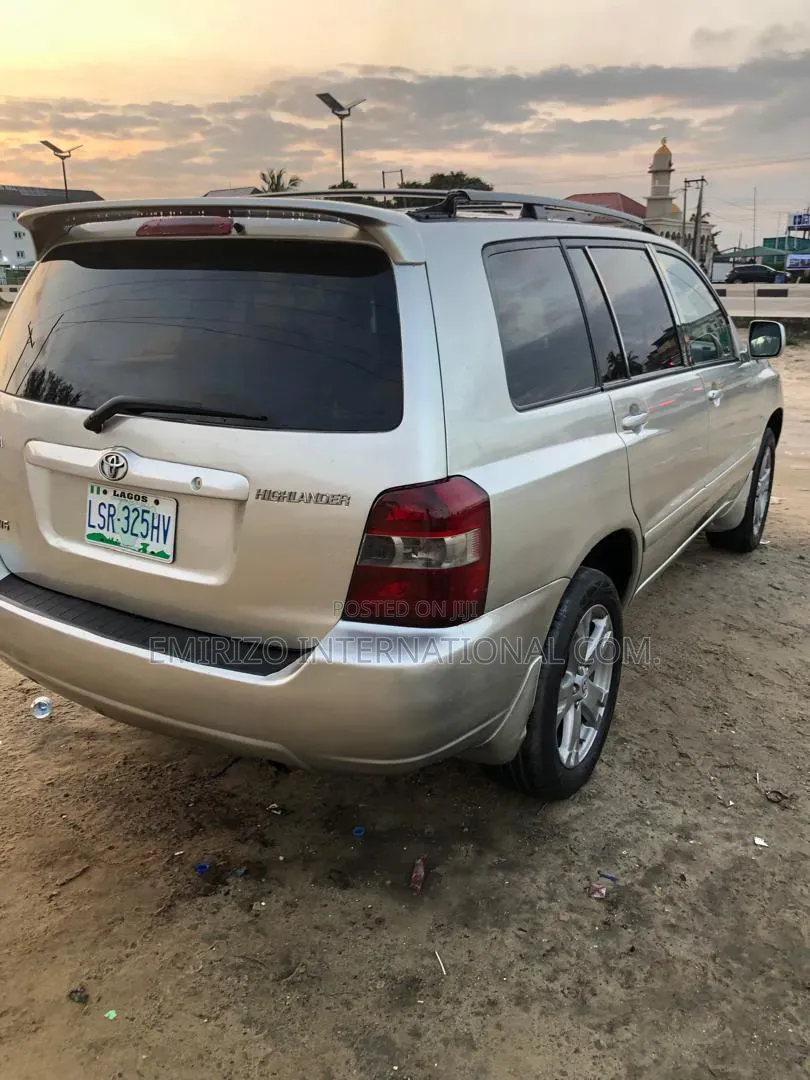 Toyota Highlander 2007 Silver