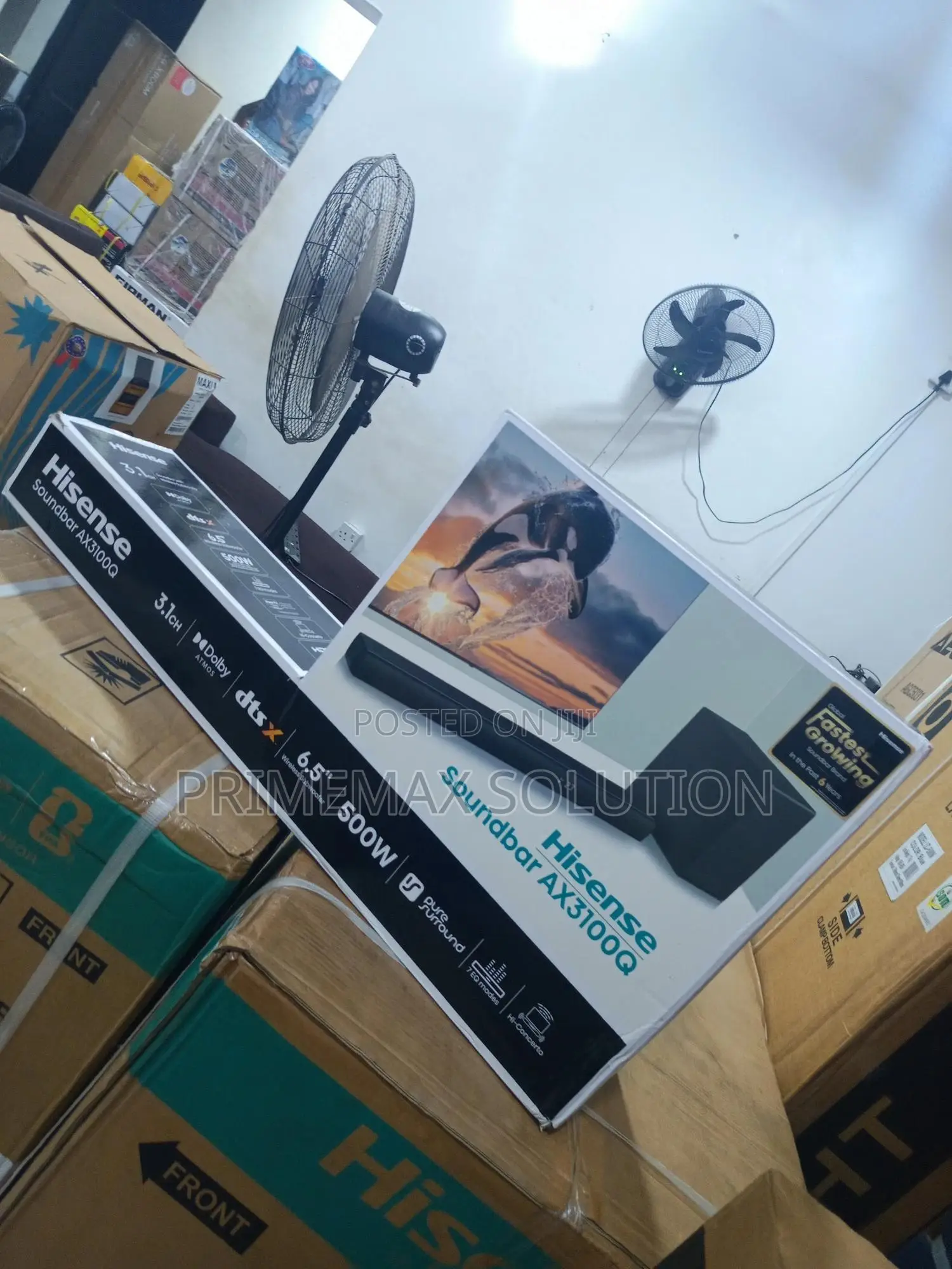 Feel the Intensity – Hisense 500W Performance Soundbar