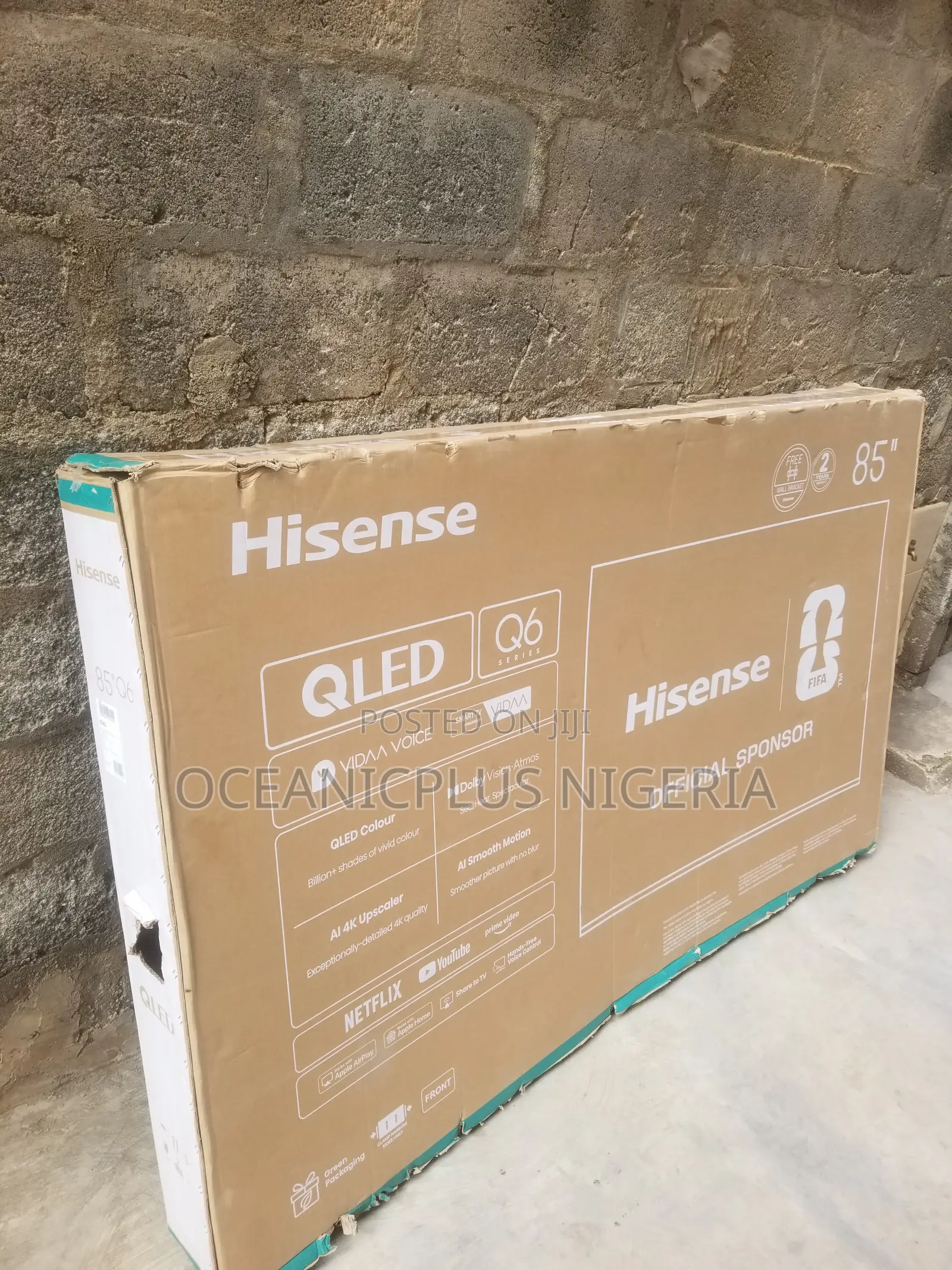 Hisense 85" QLED 4K Smart TV
