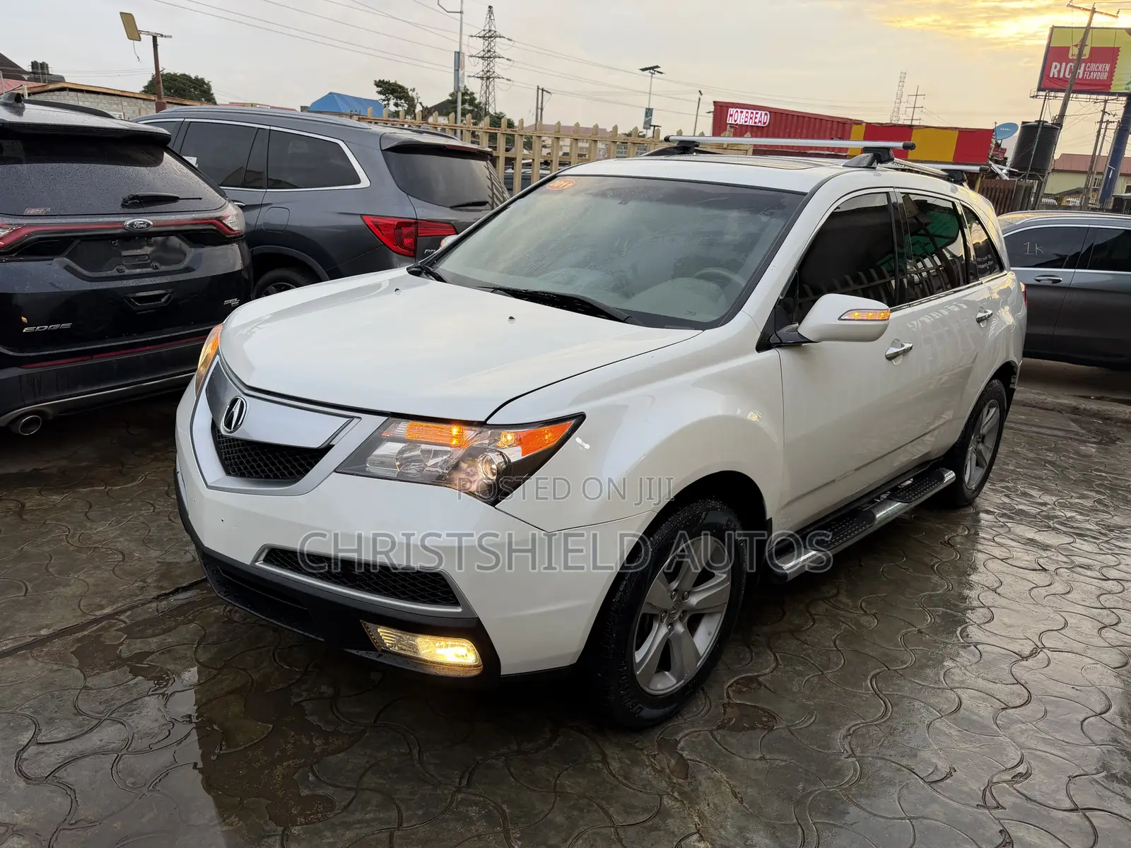 Acura MDX SUV 4dr AWD (3.7L 6cyl 6A) 2011 White