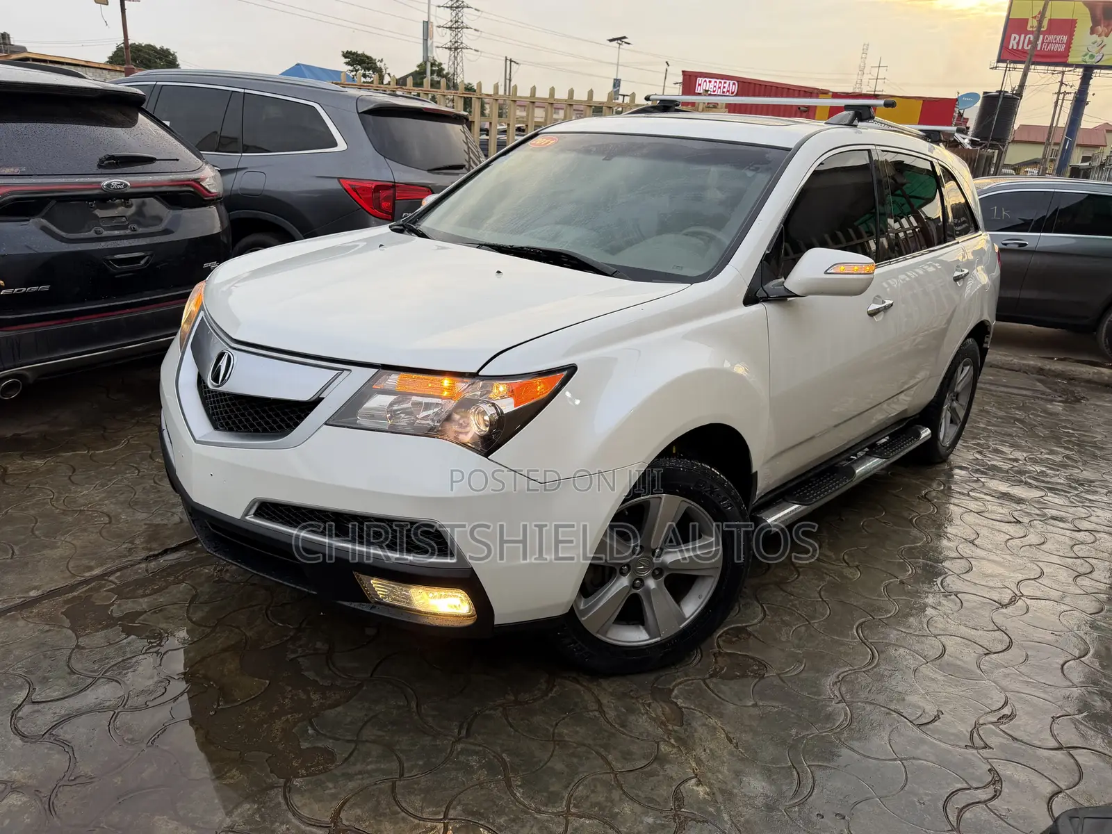 Acura MDX SUV 4dr AWD (3.7L 6cyl 6A) 2011 White