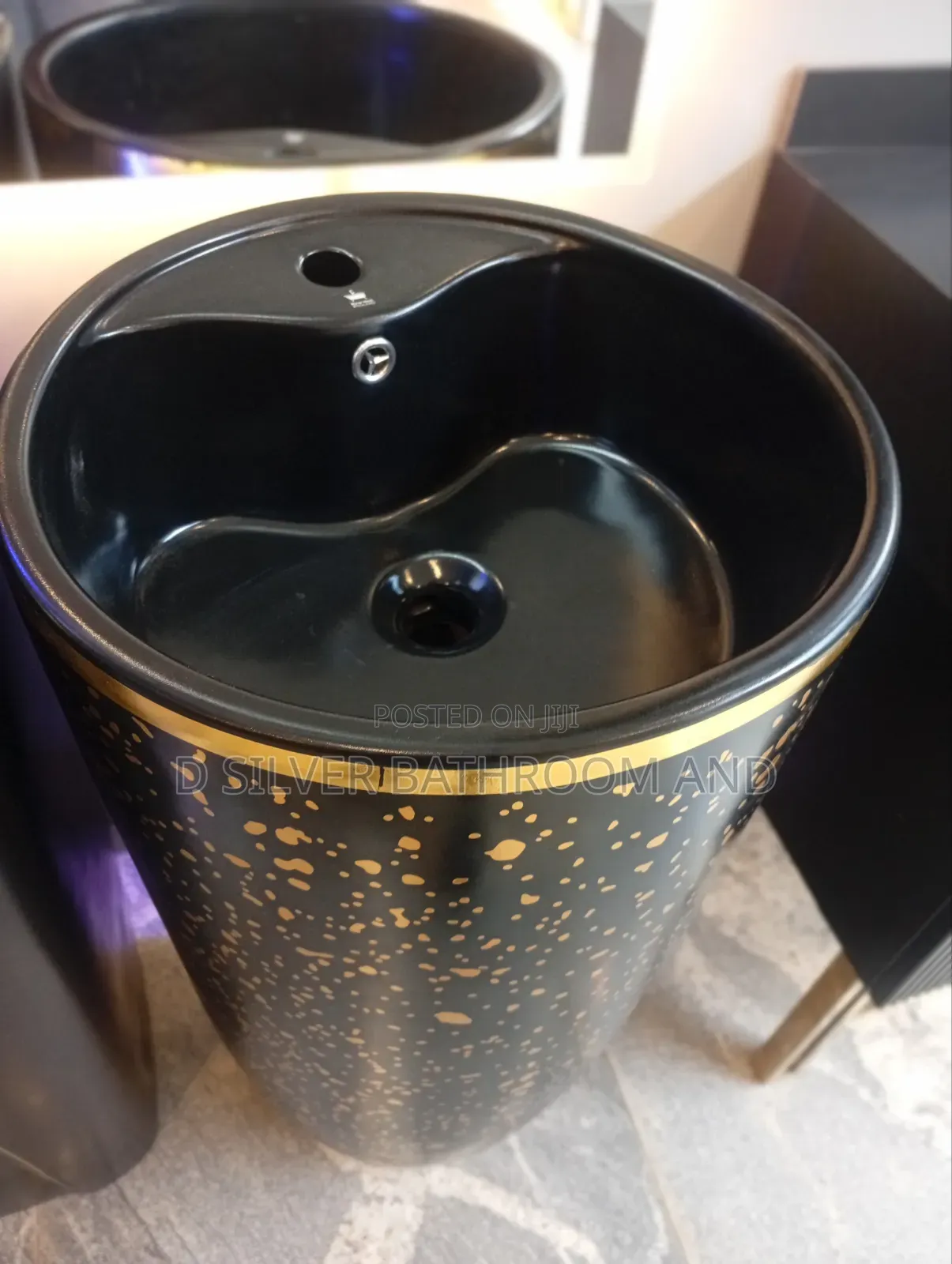 Round Countertop Wash Hand Basin - Designer Table Top Sink