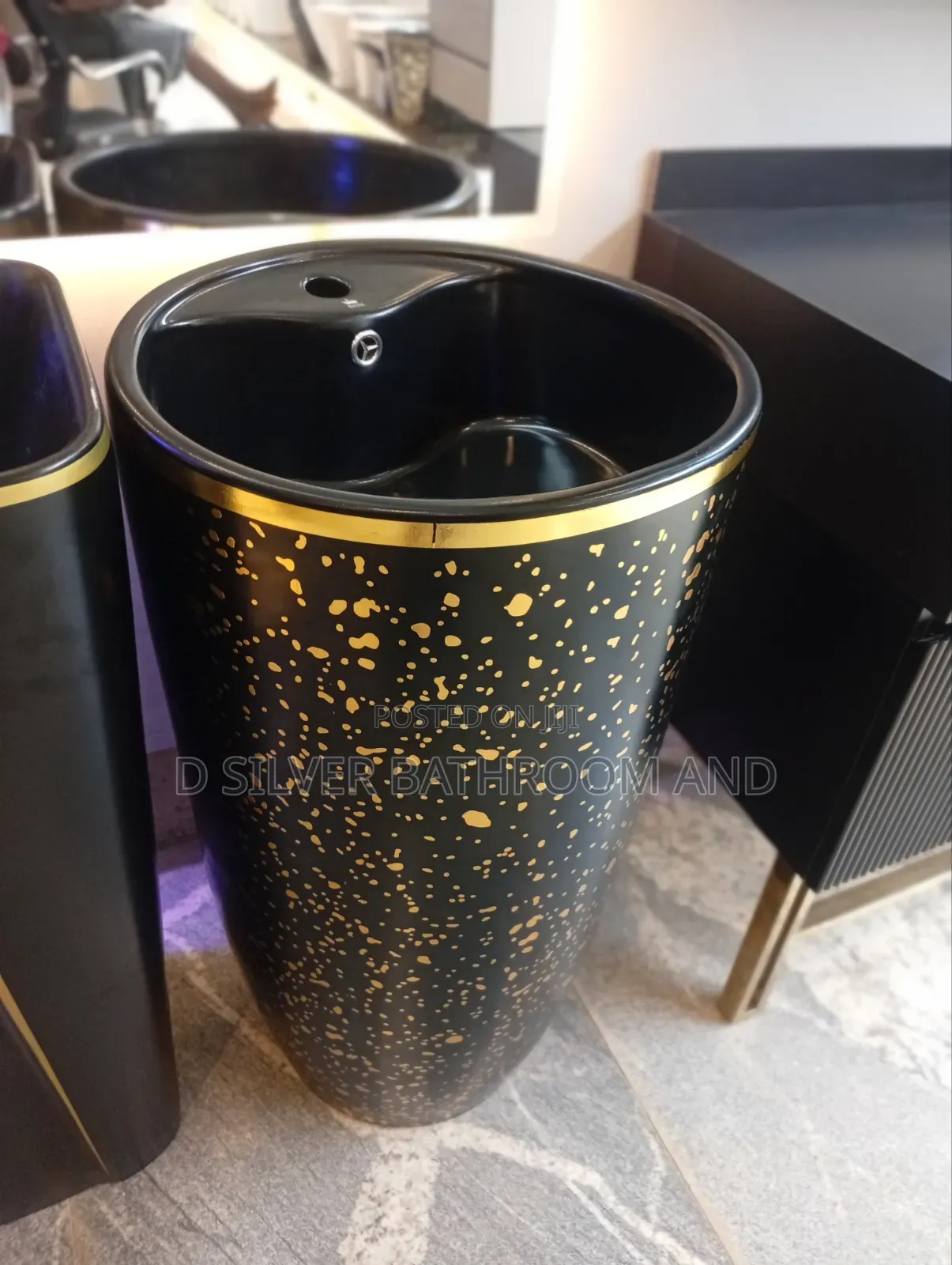 Round Countertop Wash Hand Basin - Designer Table Top Sink