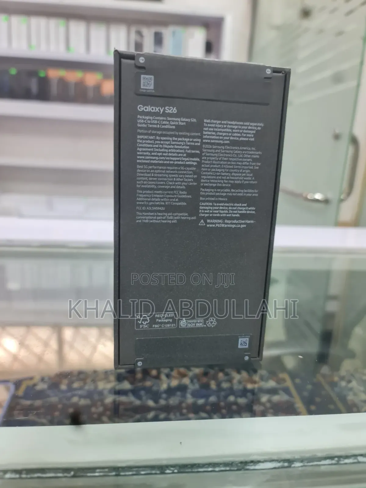 New Samsung Galaxy s26 512 GB Black