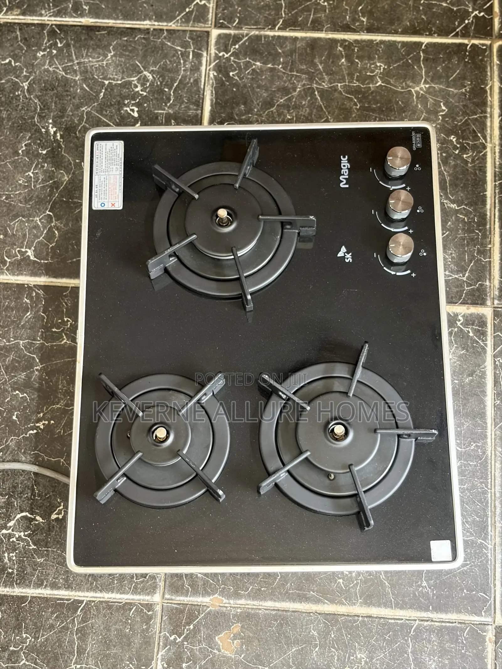 Magic Sk 3Burner Gas Cooker