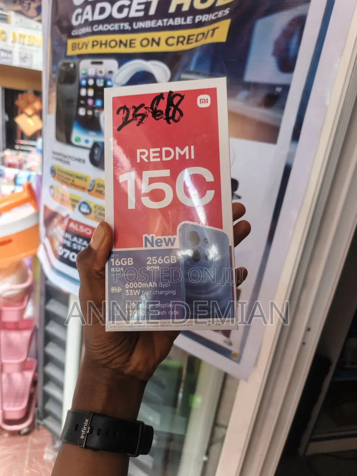 New Xiaomi Redmi 15C 4G 256 GB Red