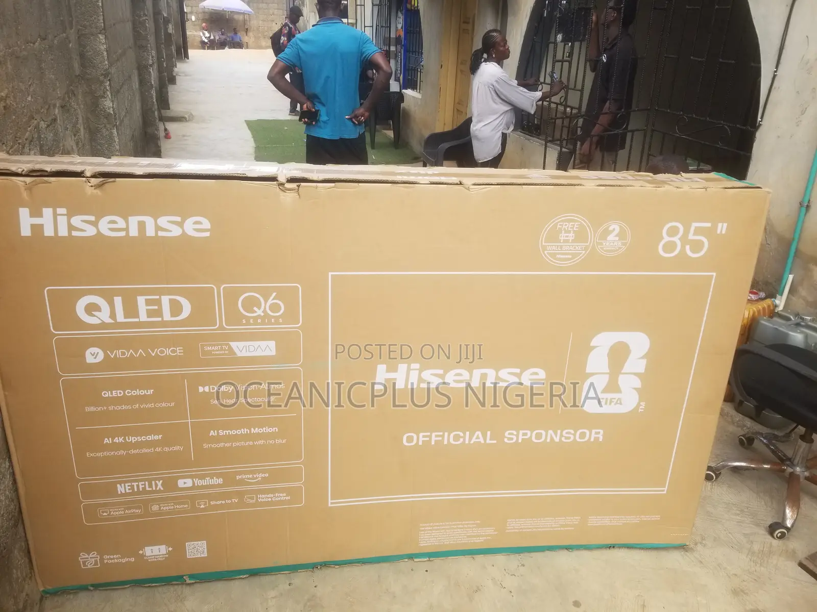 Hisense 85 Inch QLED 4K UHD Smart TV