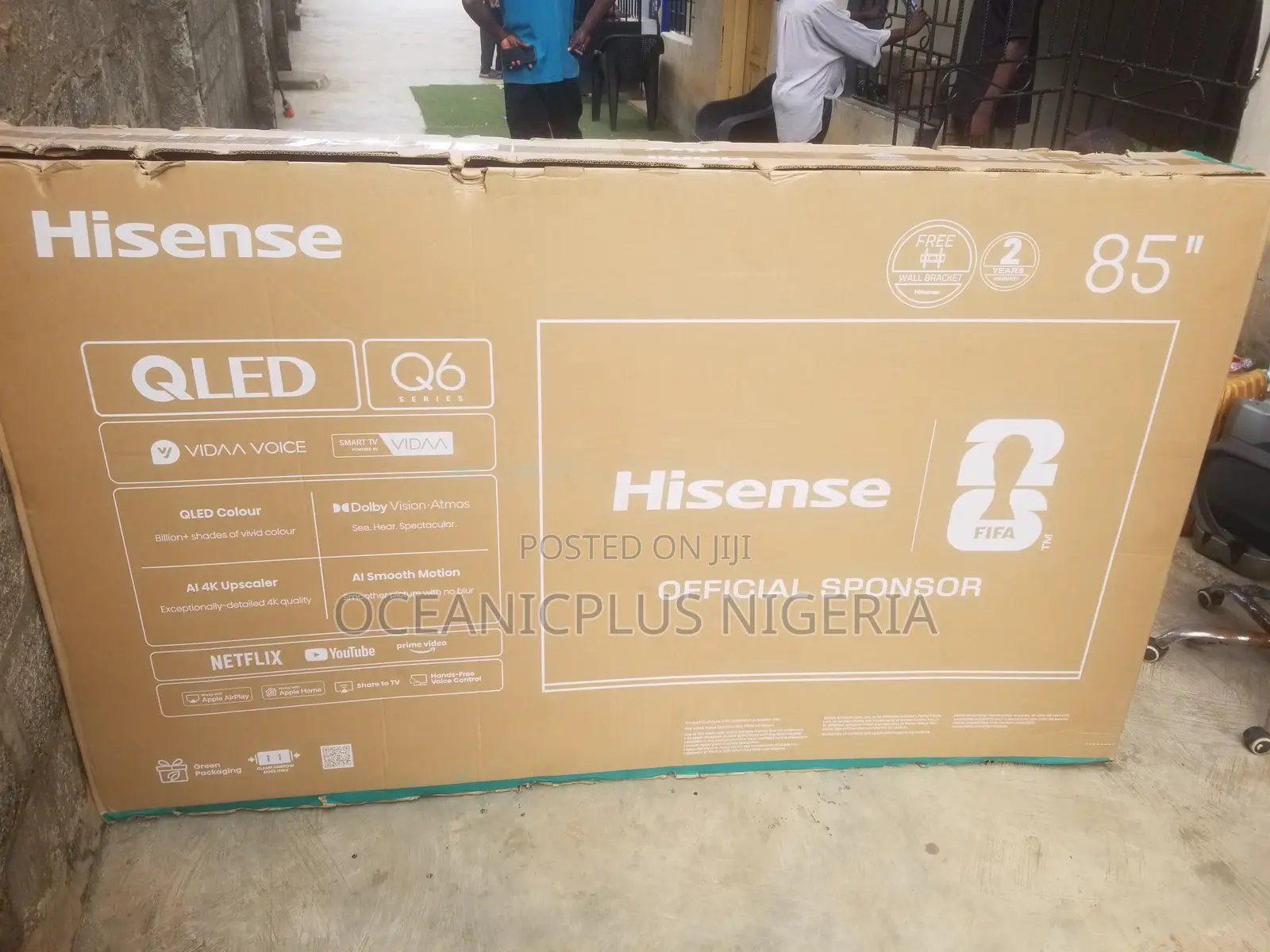 Hisense 85" QLED Ultra HD Smart TV