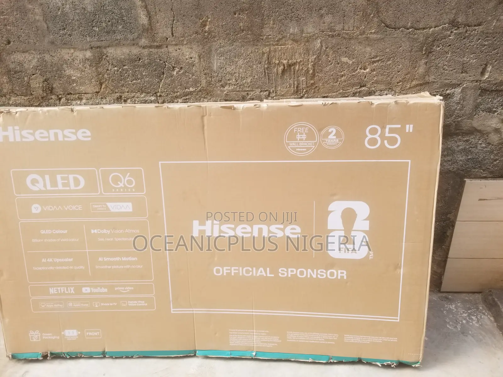 Hisense 85" QLED Ultra HD Smart TV