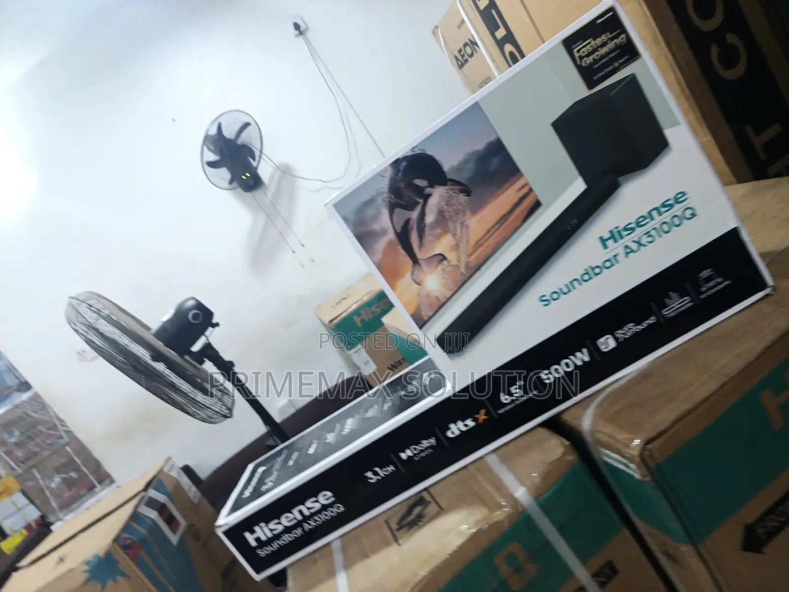 Hisense 500W Soundbar for Gaming, Movies & Music