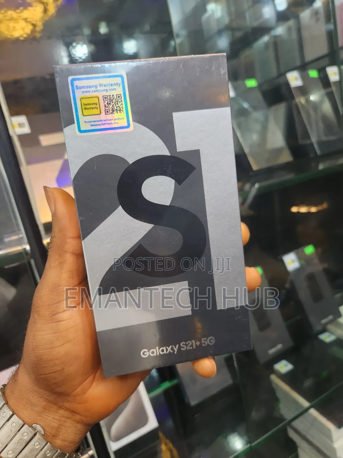 New Samsung Galaxy S21+ 5G 256 GB Black