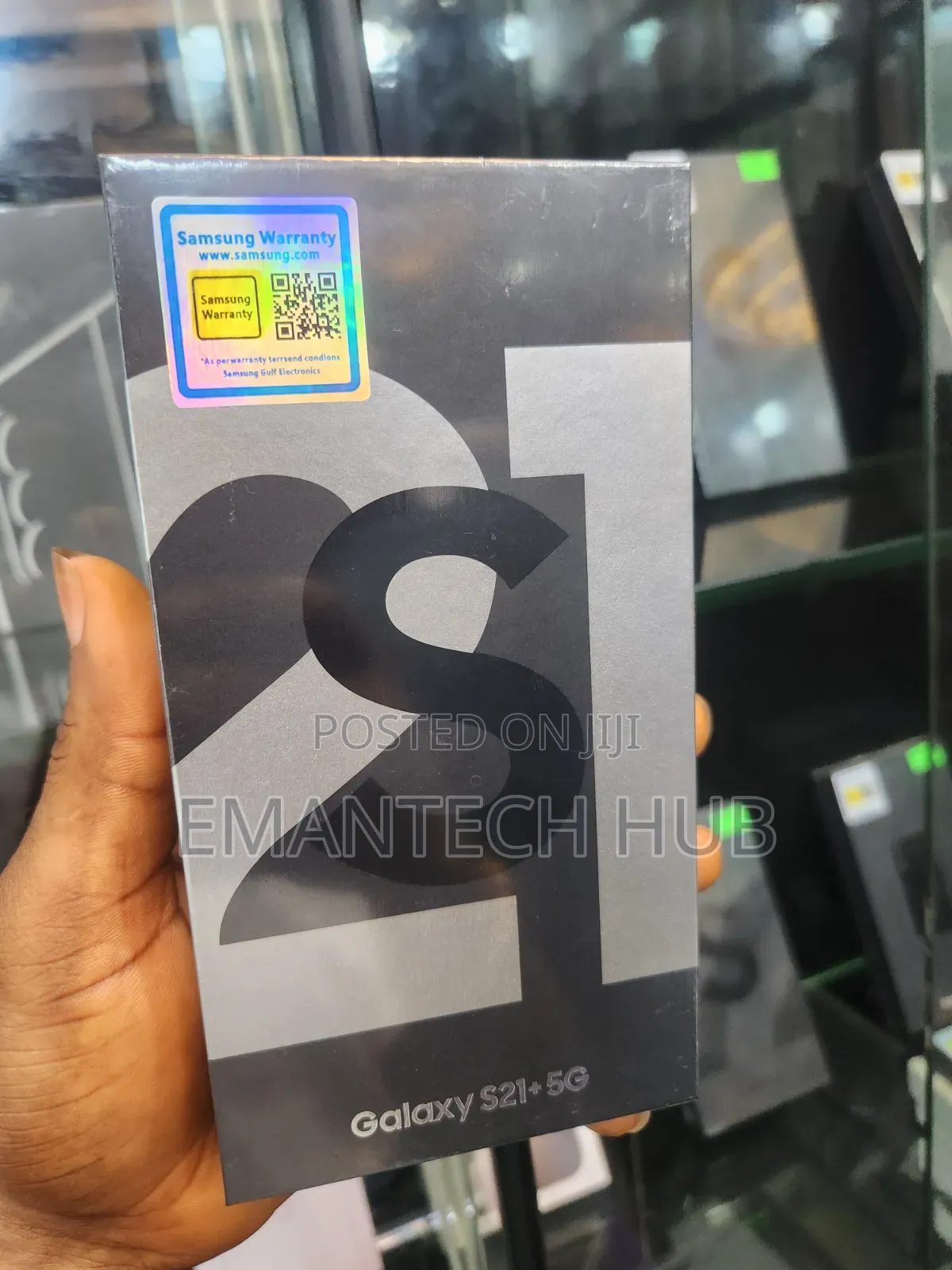 New Samsung Galaxy S21+ 5G 256 GB Black
