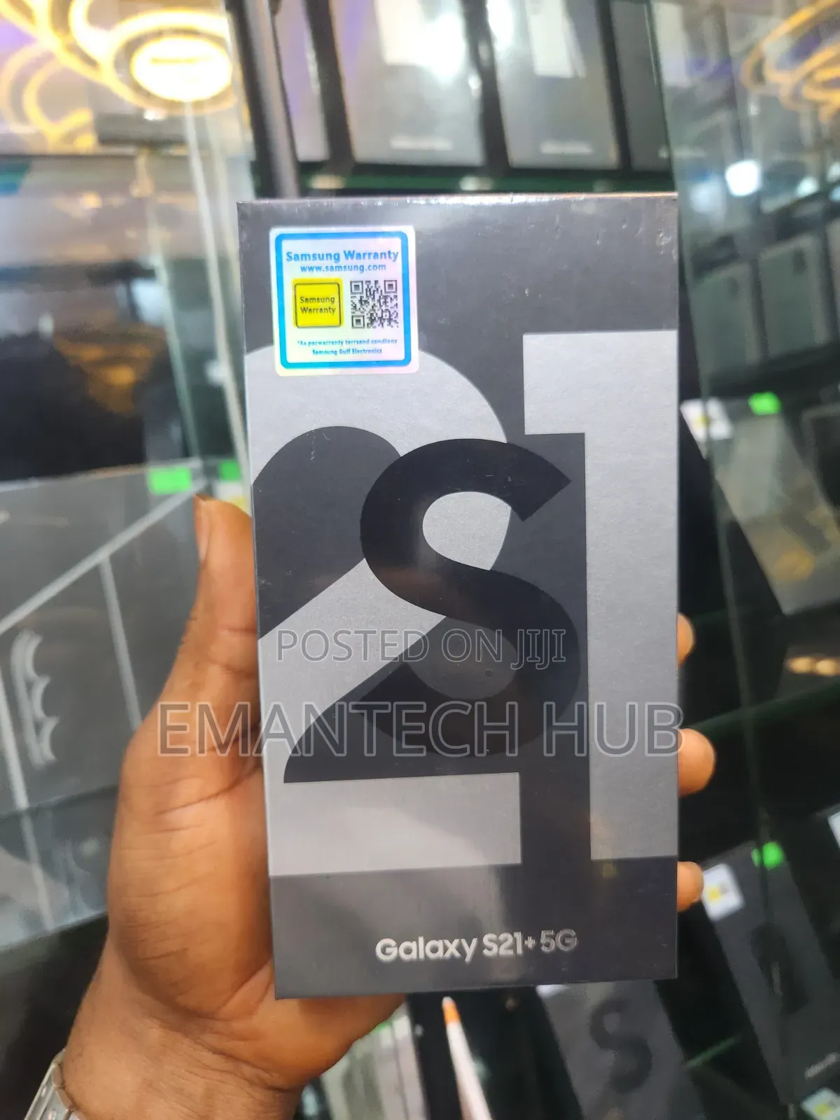 New Samsung Galaxy S21+ 5G 256 GB Black
