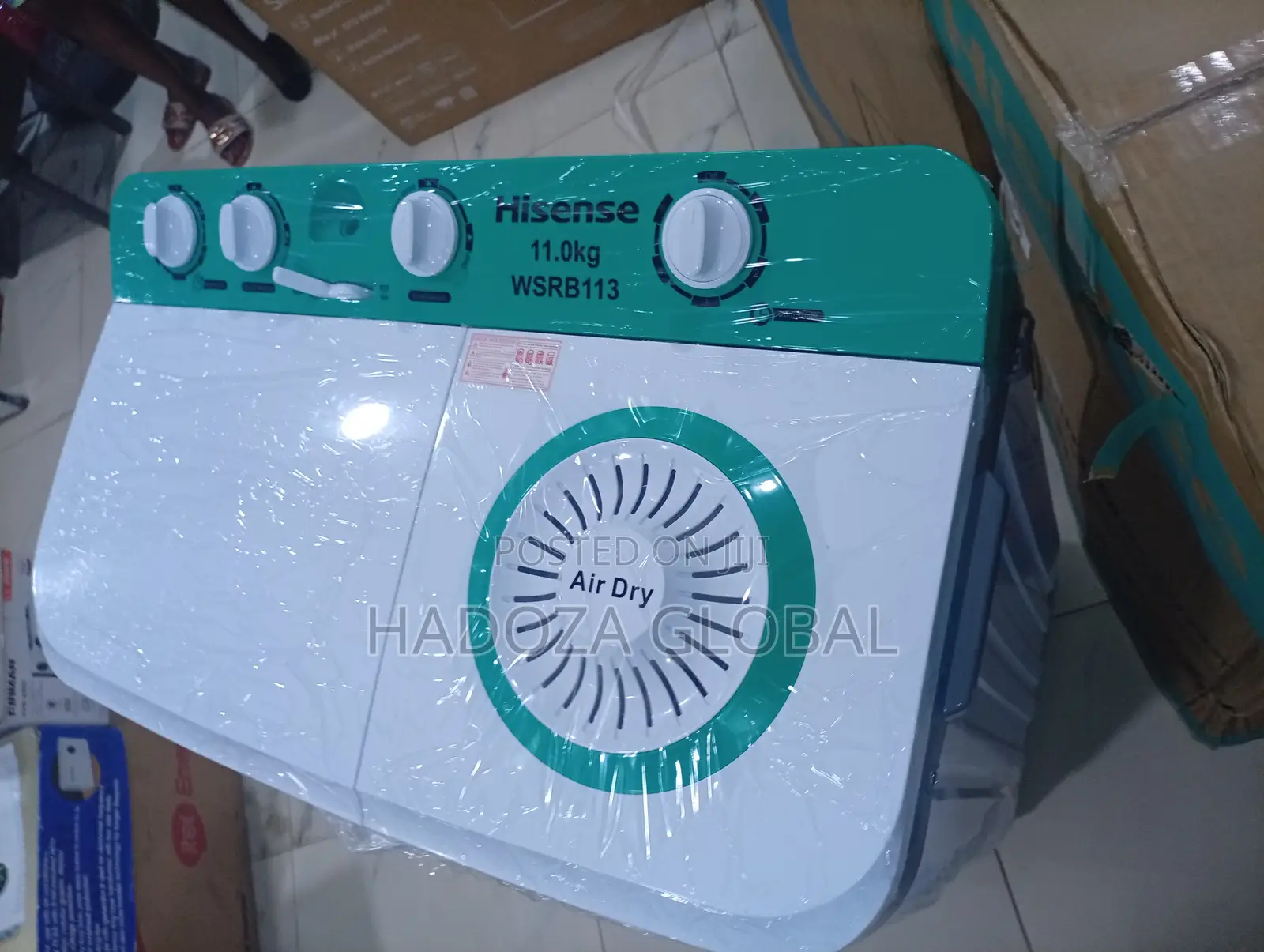 Hisense 11KG Top Loader Washer – Big Capacity, Powerful Performance