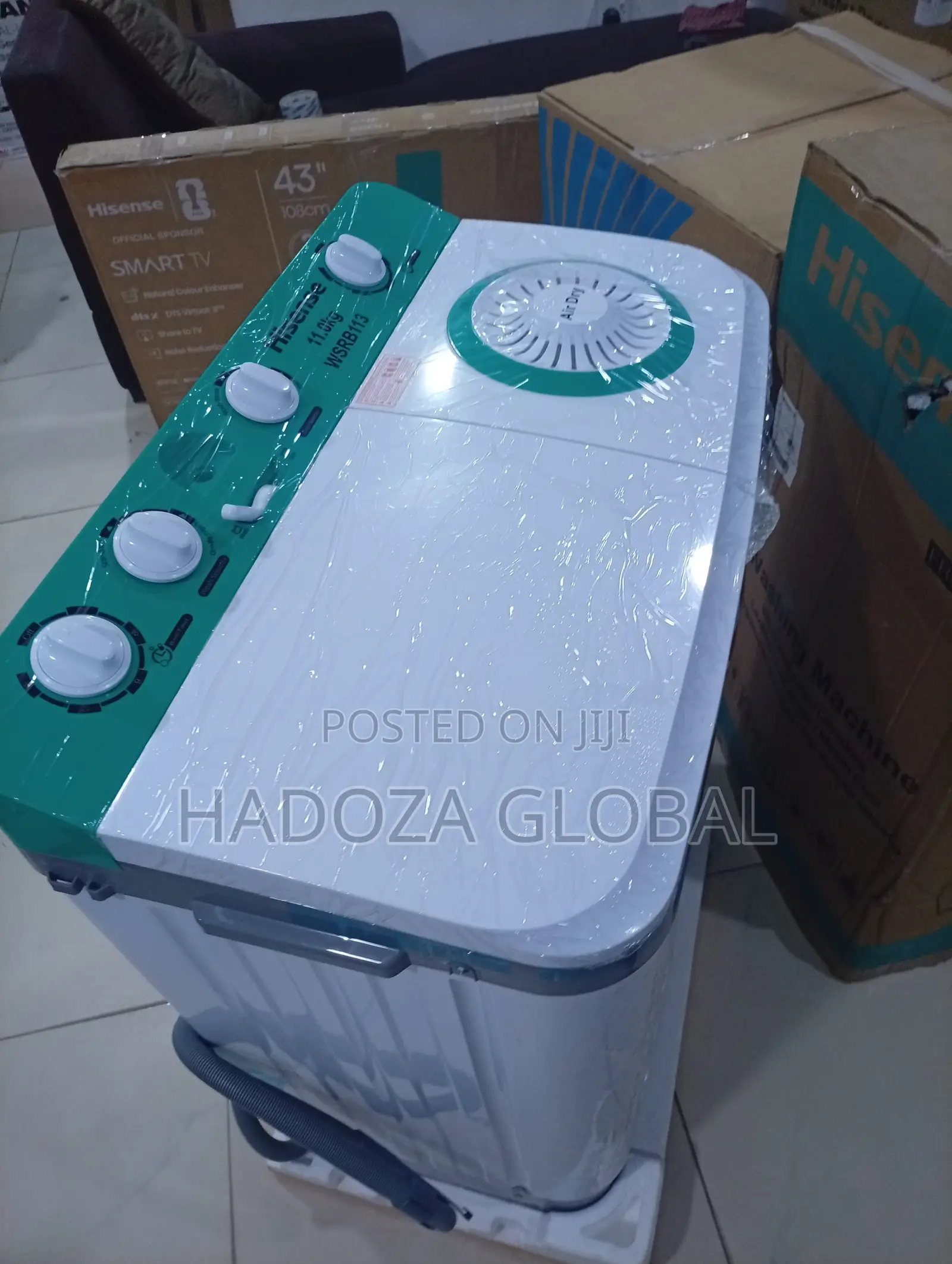 Hisense 11KG Washing Machine – Perfect for Family Laundry