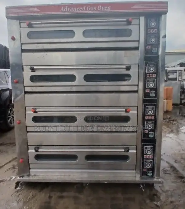 Brand New 4-Deck 16-Tray Gas & Electric Bakery Oven – One Bag Oven