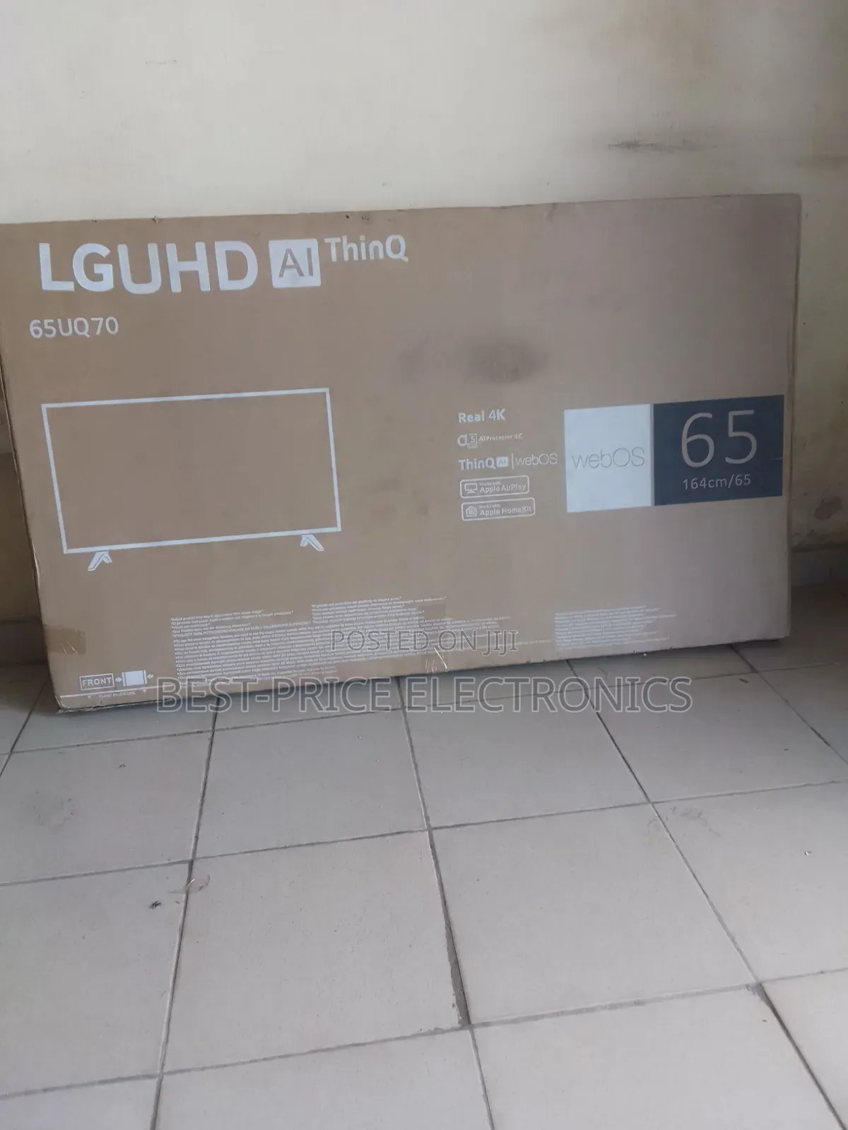 65 Inches LG WebOS Thinq UHD HDR With Full Smart TV Options