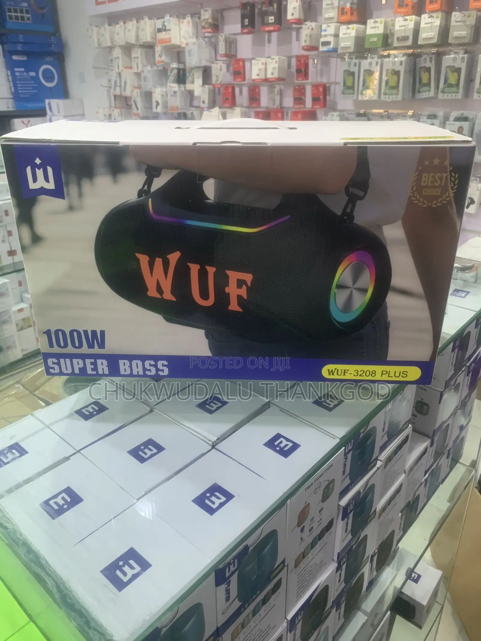 WUF WUF-3208 Plus Super Bass Wireless Speaker