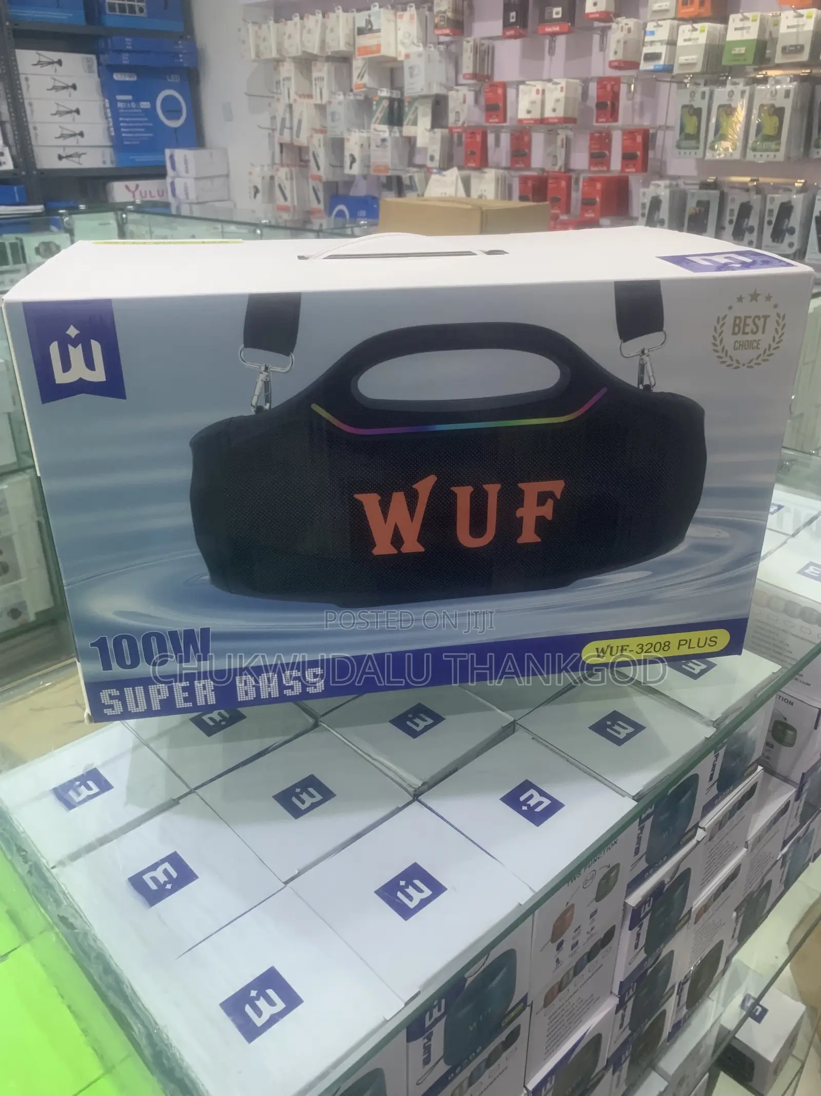 WUF WUF-3208 Plus Super Bass Wireless Speaker