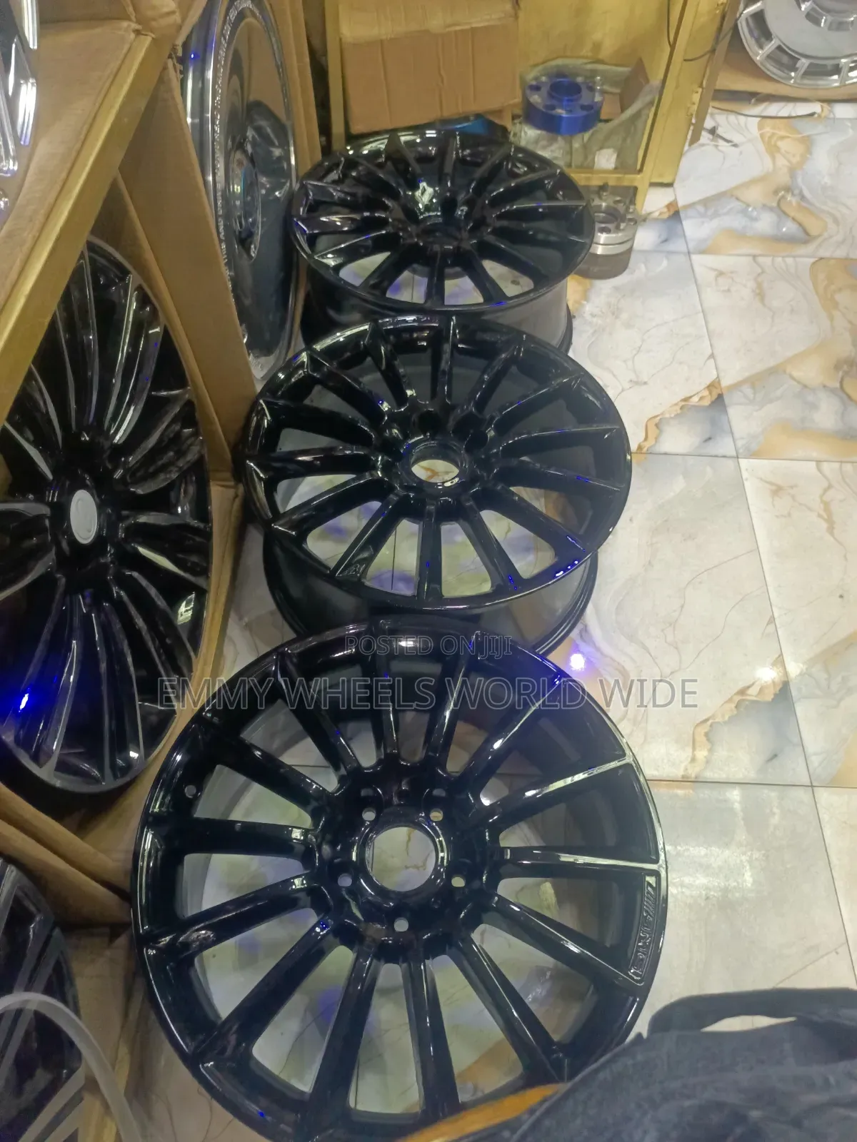 20inch for M/Benz Engrave AMG All Black Available in Stock