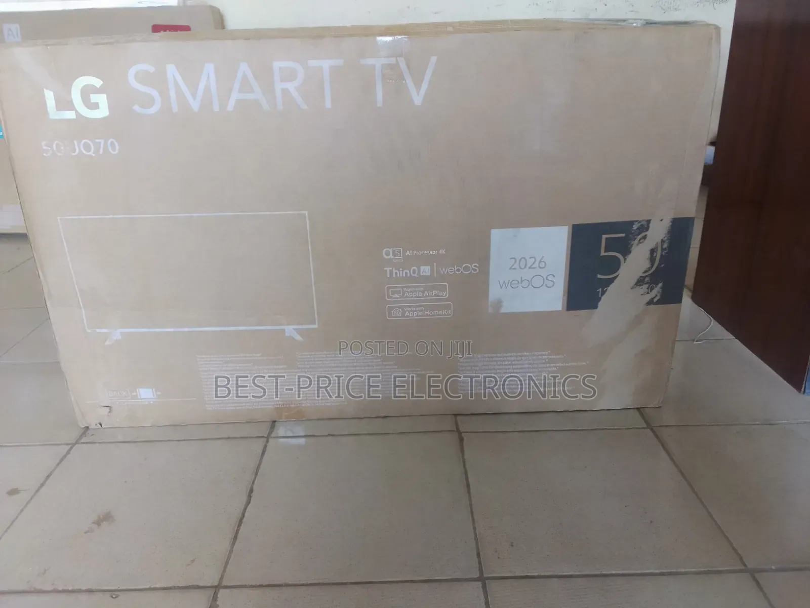 50 Inches LG WebOS Thinq UHD HDR With Full Smart TV Options
