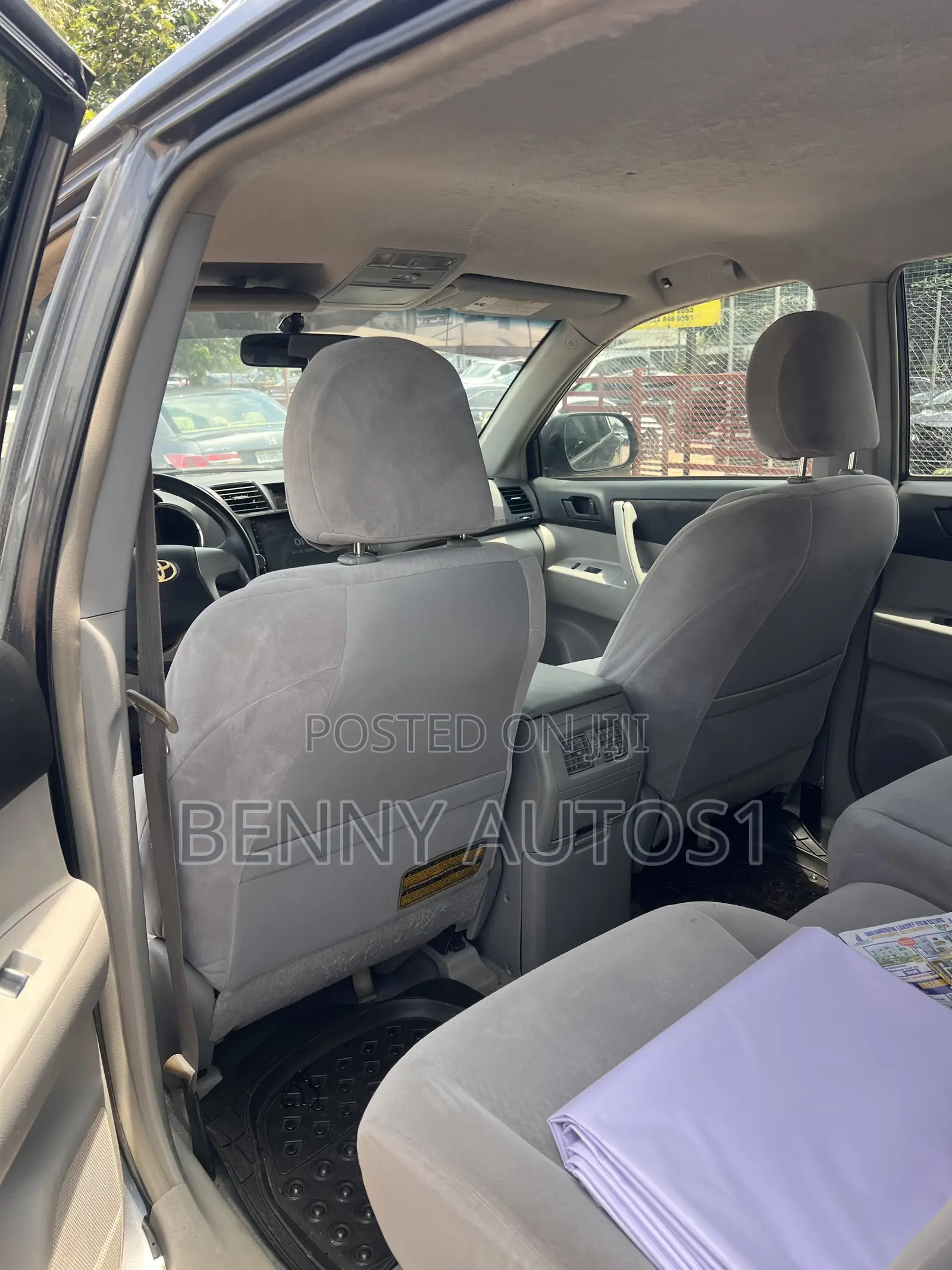 Toyota Highlander V6 2009 Gray