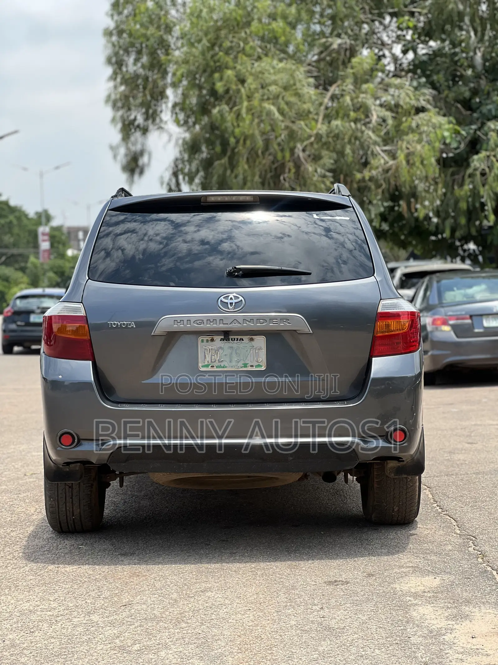 Toyota Highlander V6 2009 Gray