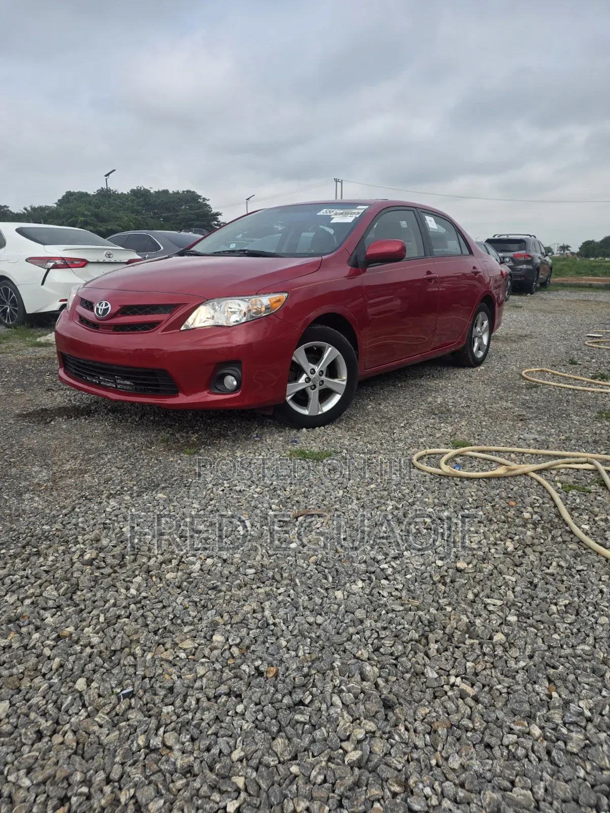 Toyota Corolla LE 4dr Sedan (1.8L 4cyl 4A) 2012 Red