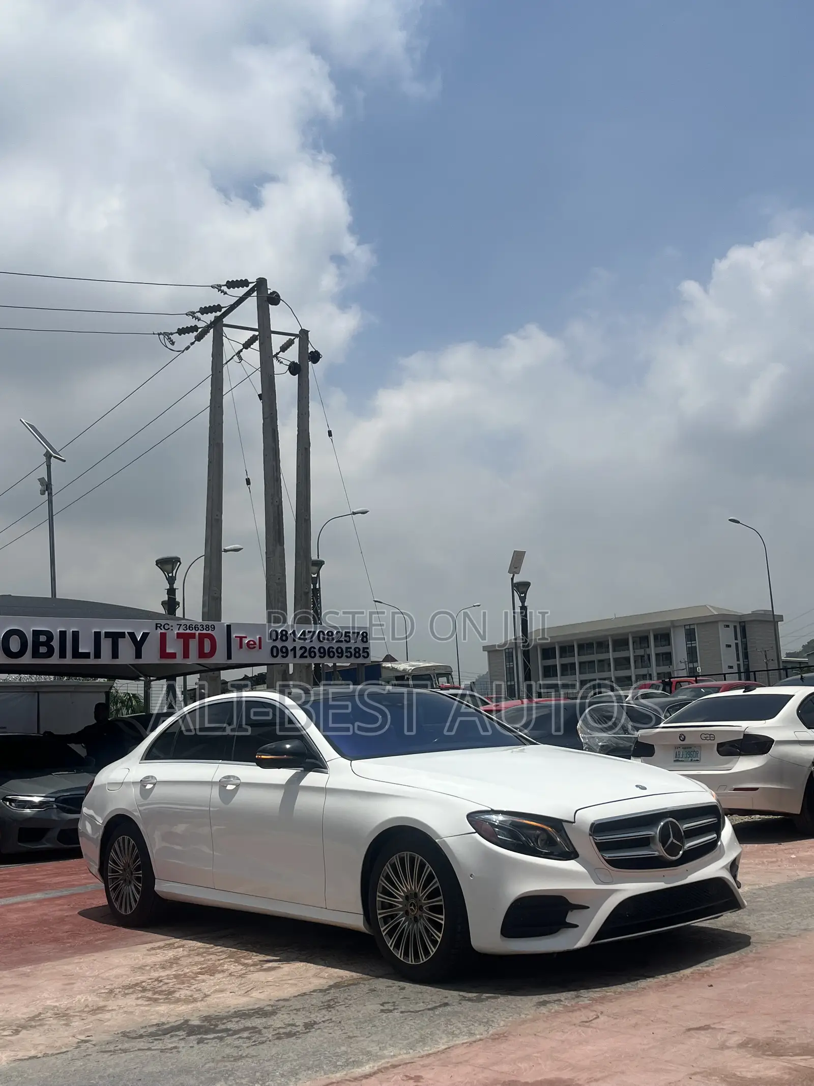 Mercedes-Benz E450 2019 White
