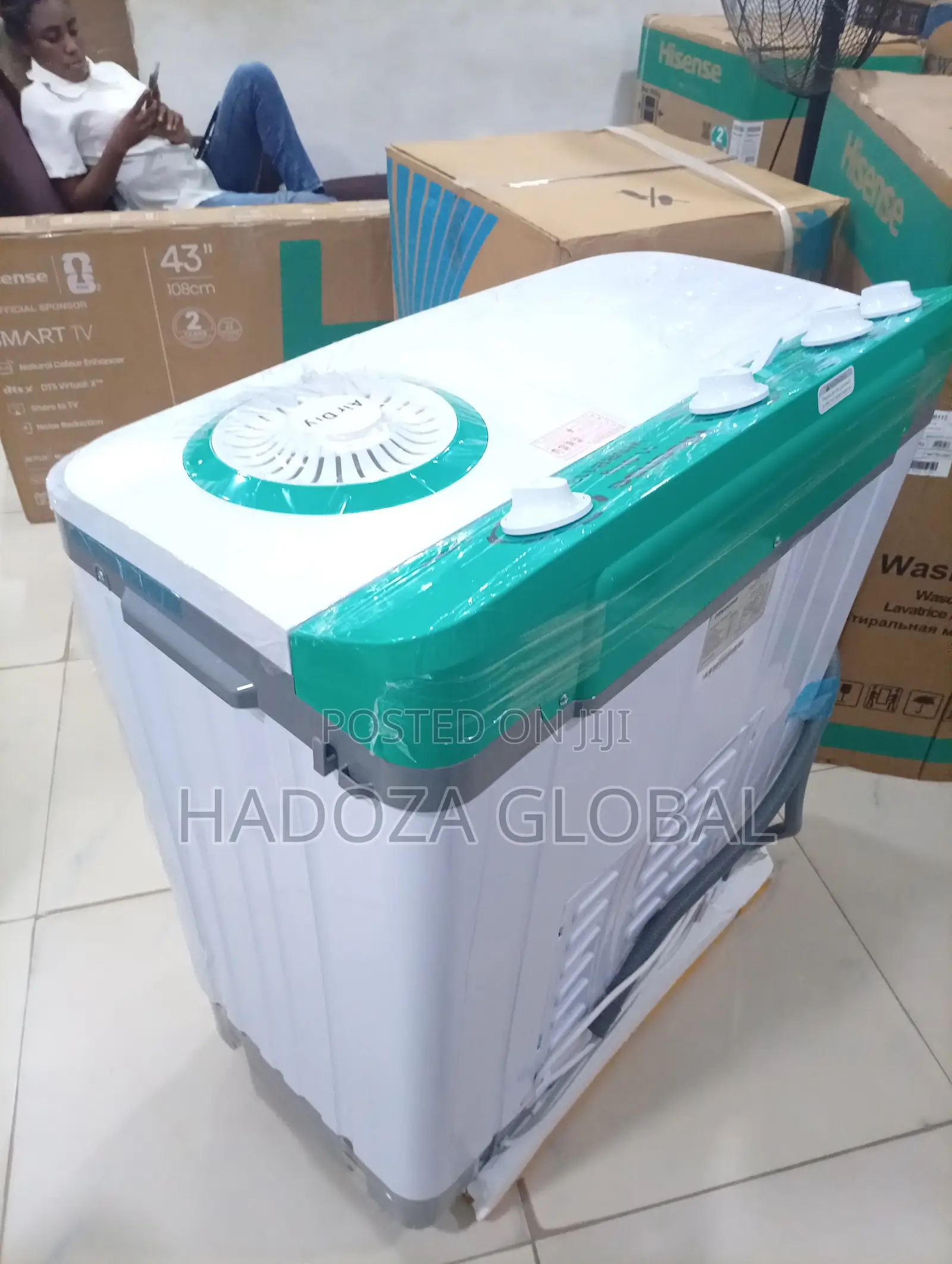 Hisense 11KG Automatic Washer – Designed for Busy Homes