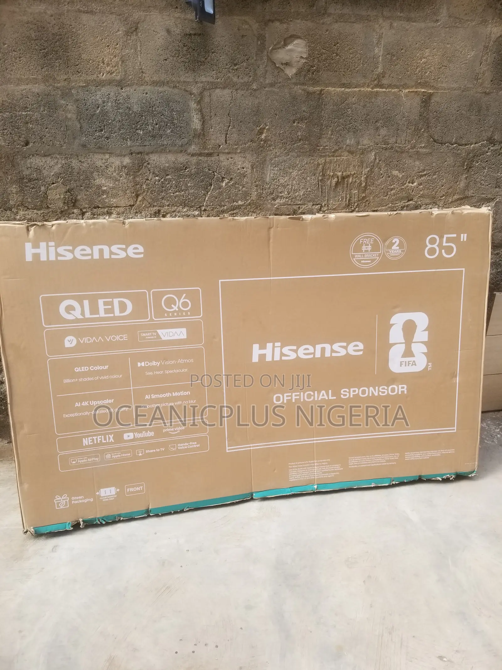 Hisense 85" 4K UHD QLED Television