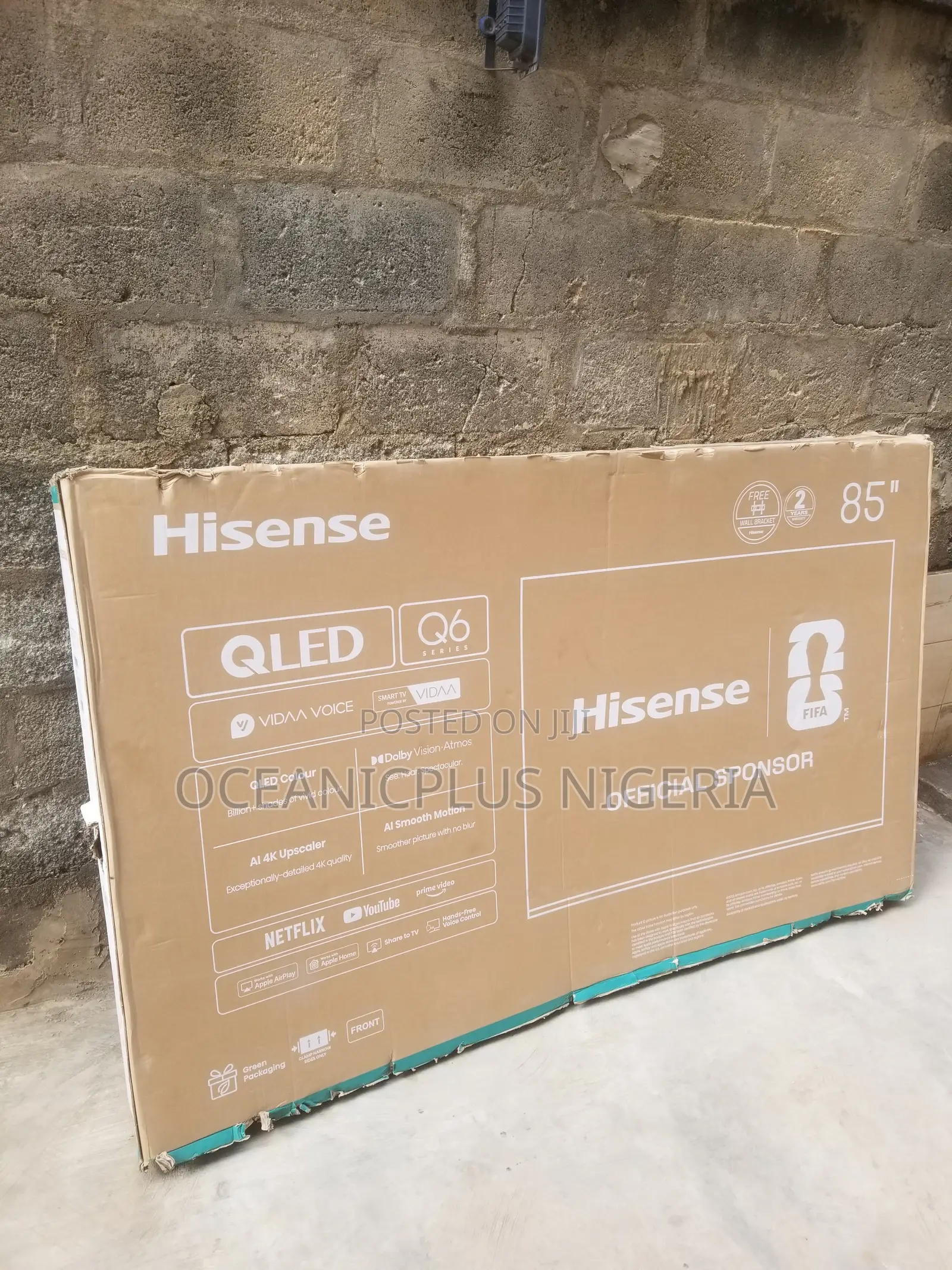Hisense 85" 4K UHD QLED Television