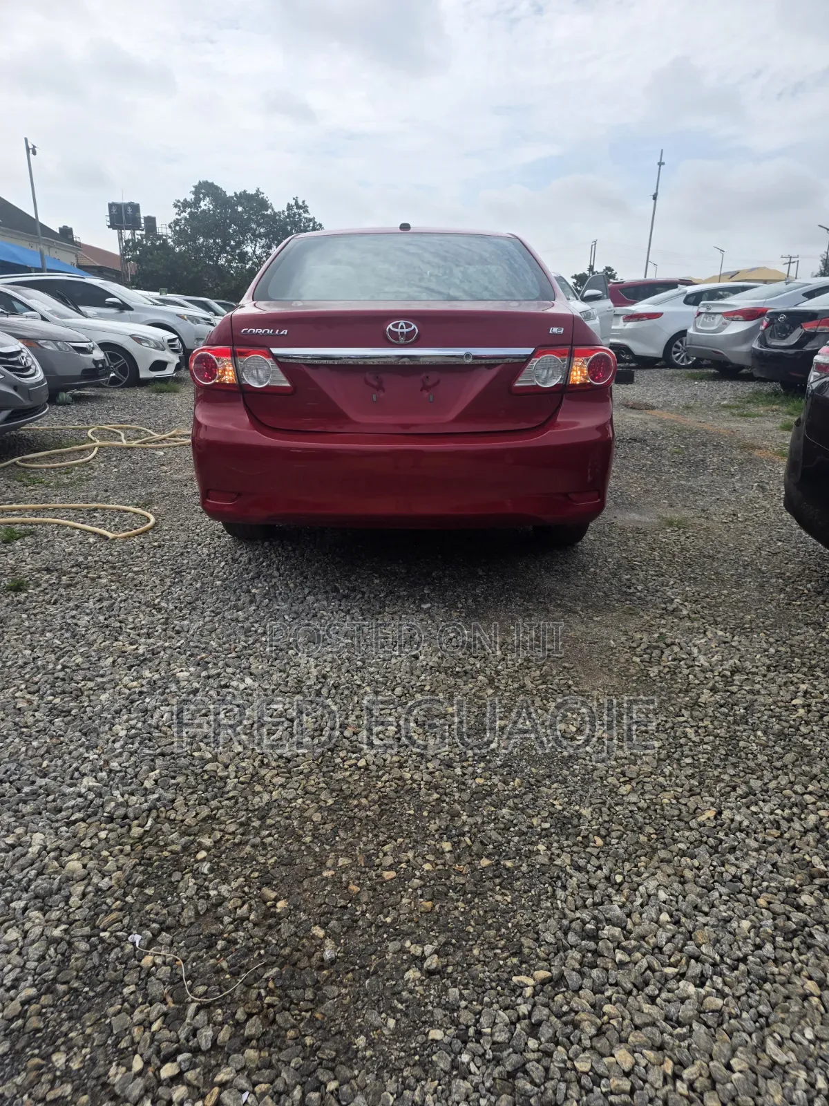 Toyota Corolla LE 4dr Sedan (1.8L 4cyl 4A) 2012 Red