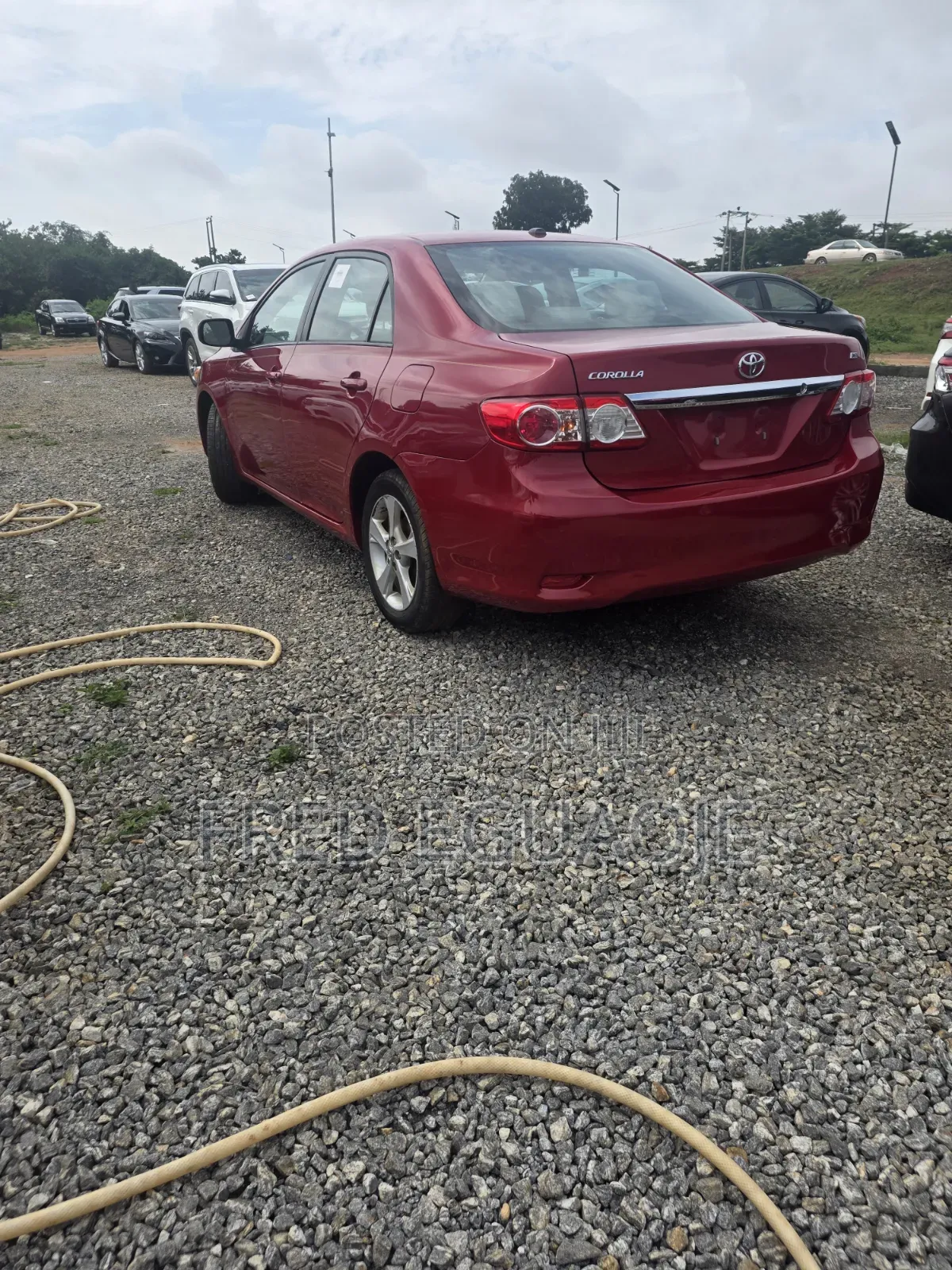 Toyota Corolla LE 4dr Sedan (1.8L 4cyl 4A) 2012 Red