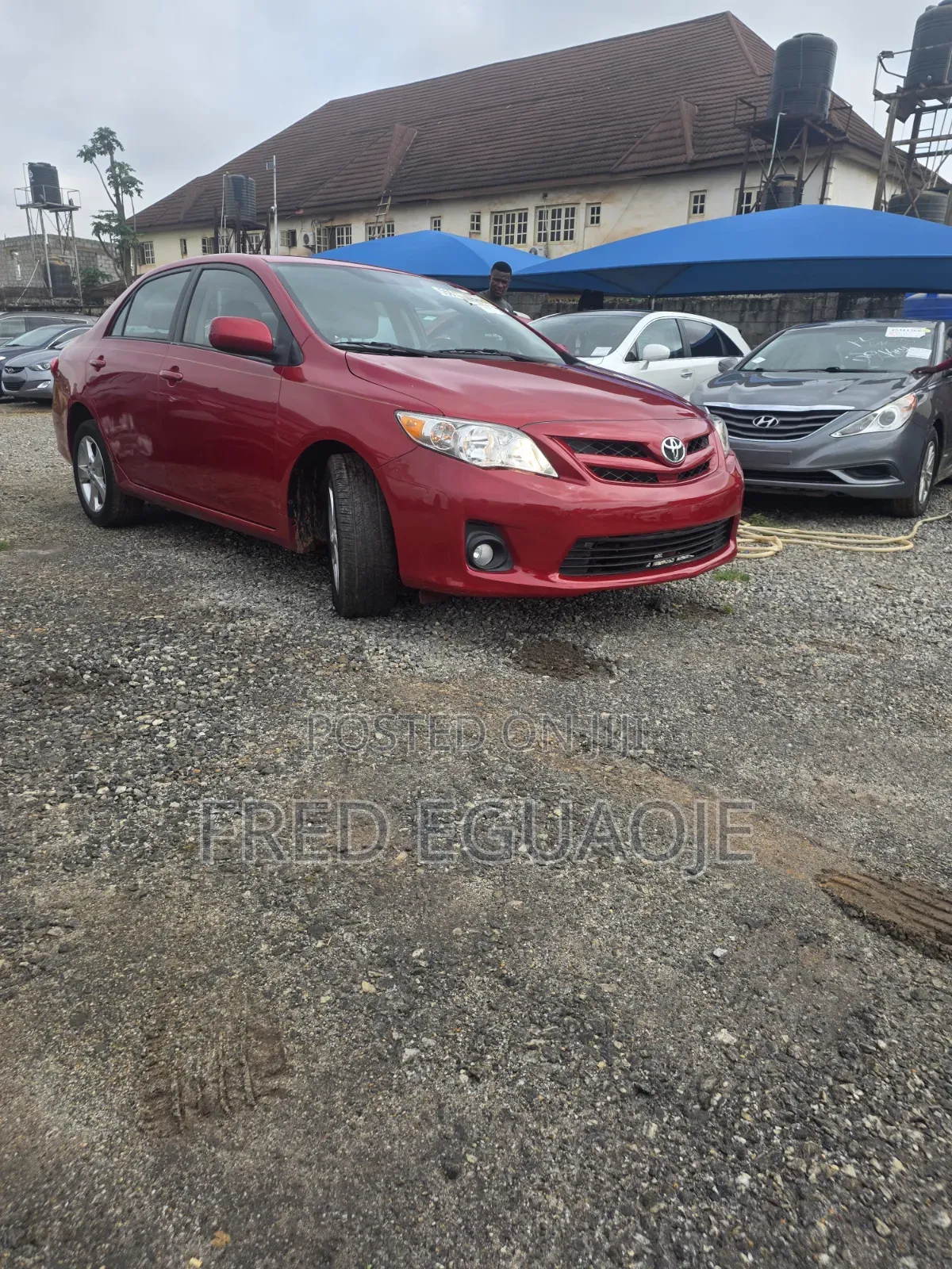Toyota Corolla LE 4dr Sedan (1.8L 4cyl 4A) 2012 Red