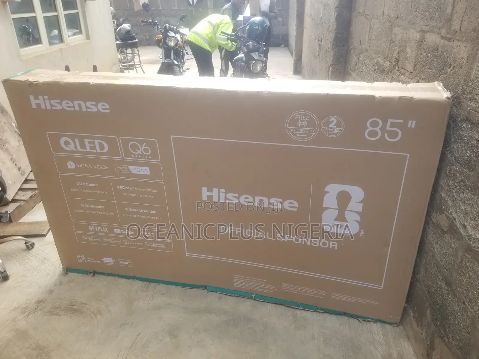 Hisense 85 Inch QLED Android Smart TV