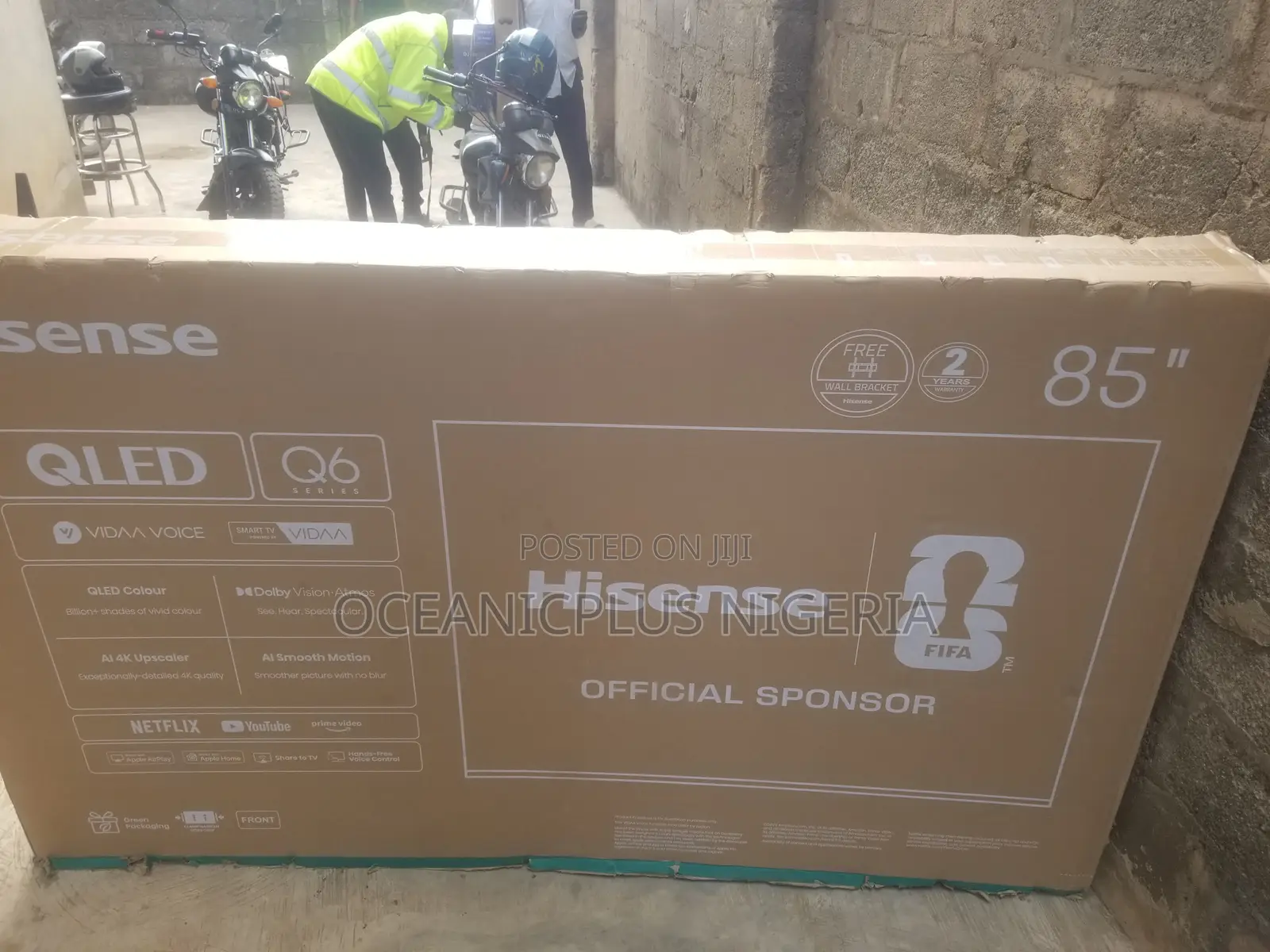 Hisense 85" QLED Smart Television 4K